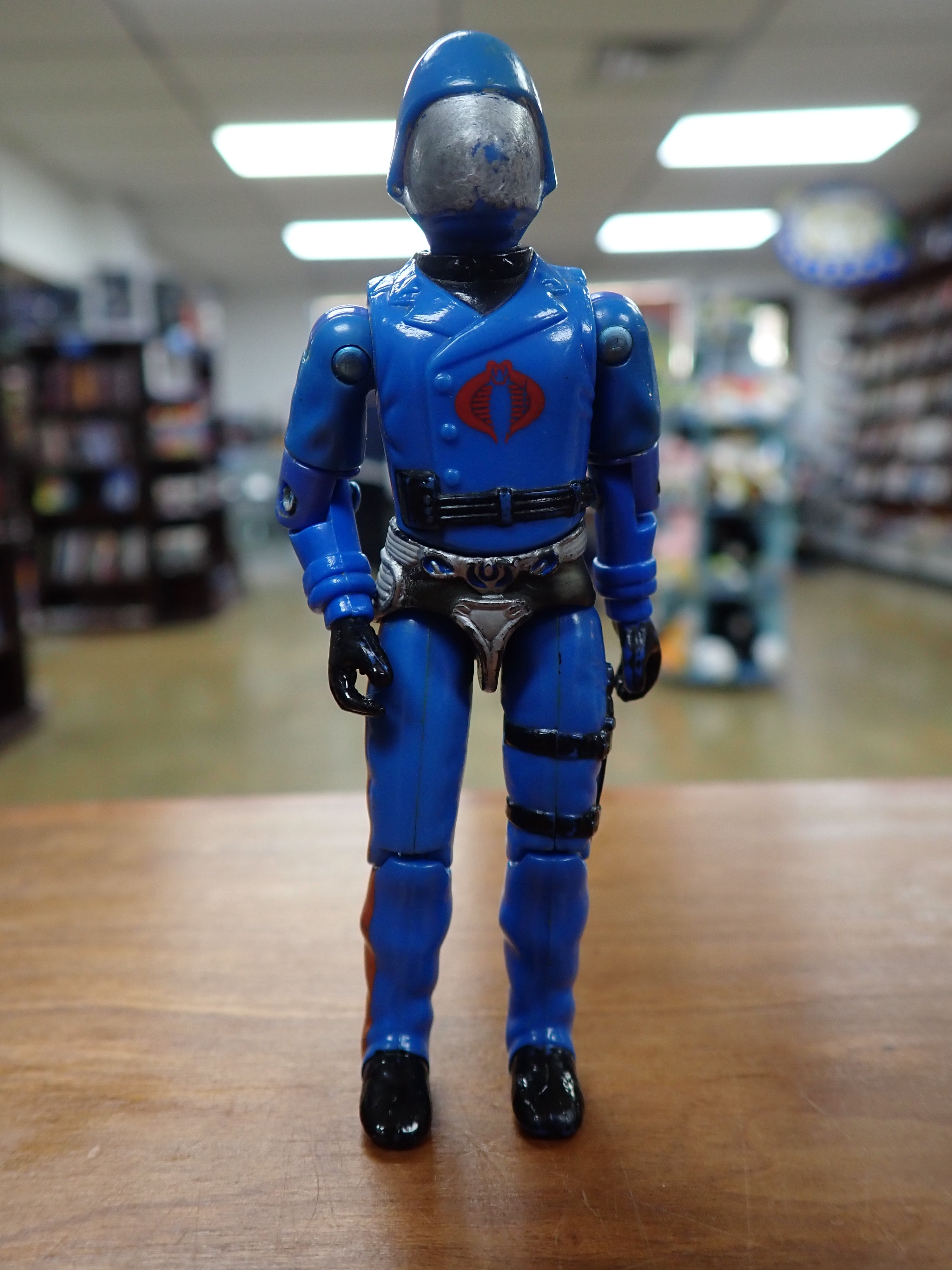 Cobra Commander v1 1982 (replaced hip)