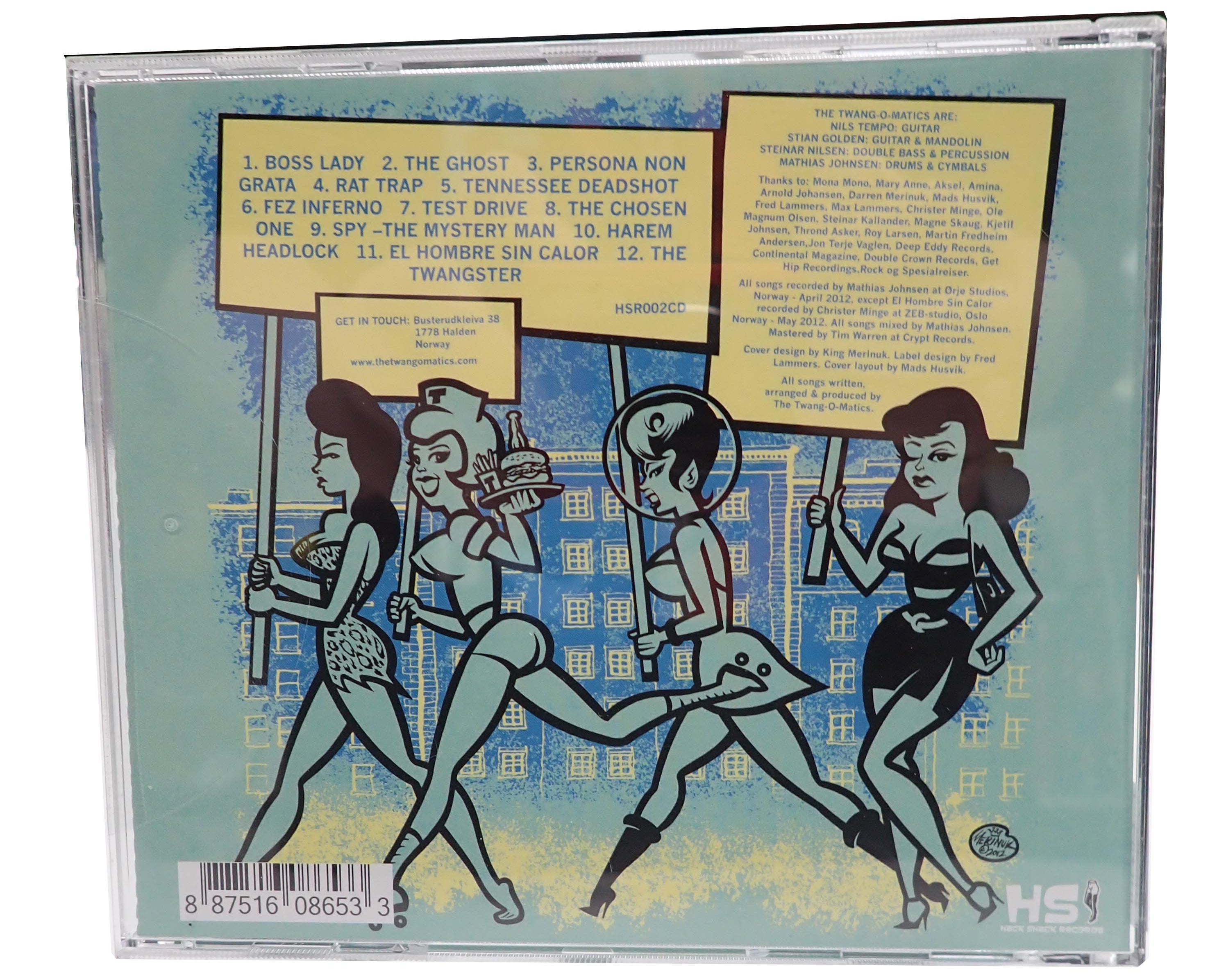 The Twang-o-Matics - Fretboard Mojo - CD