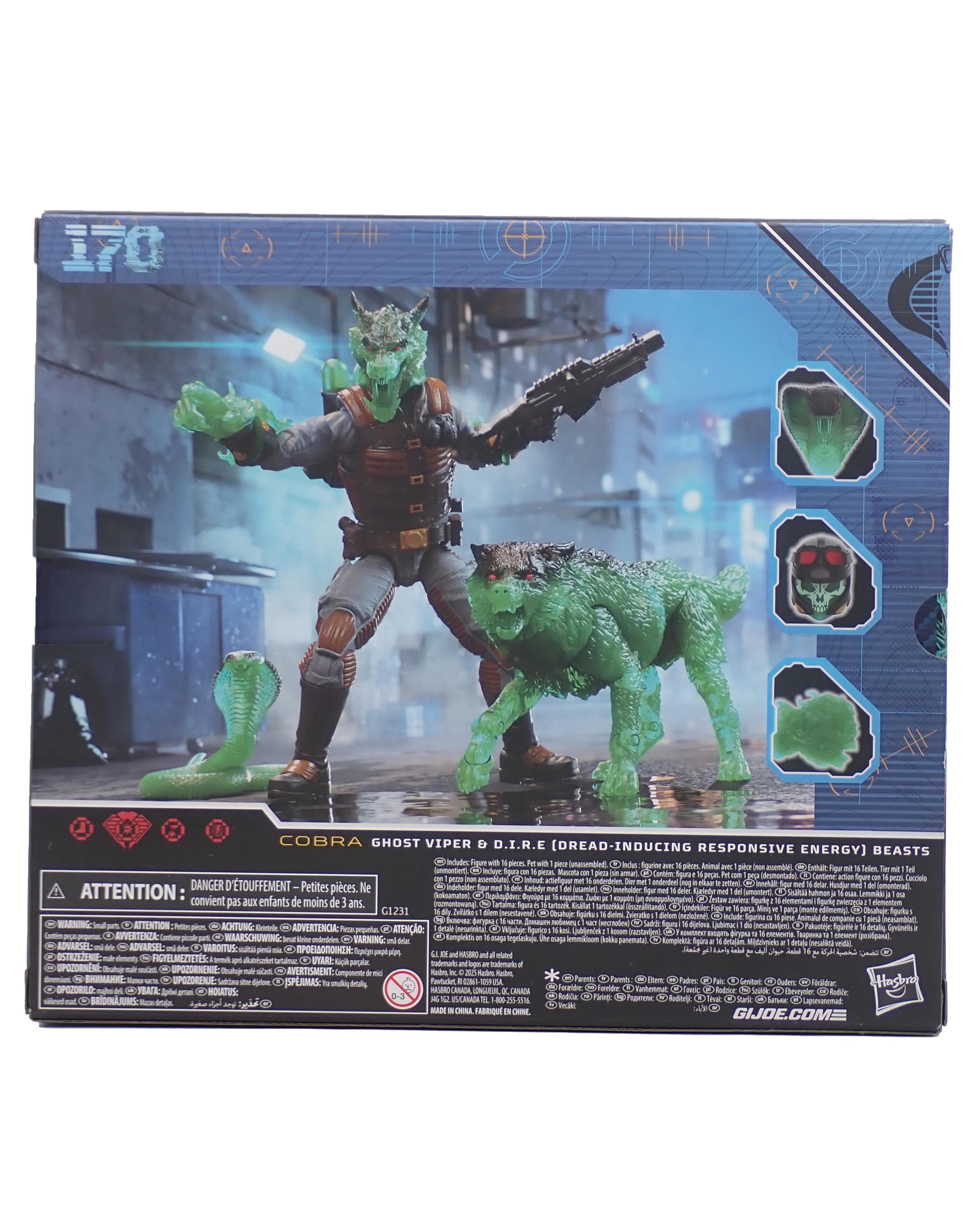 Ghost Viper & D.I.R.E Beasts - G.I.Joe Classified Series