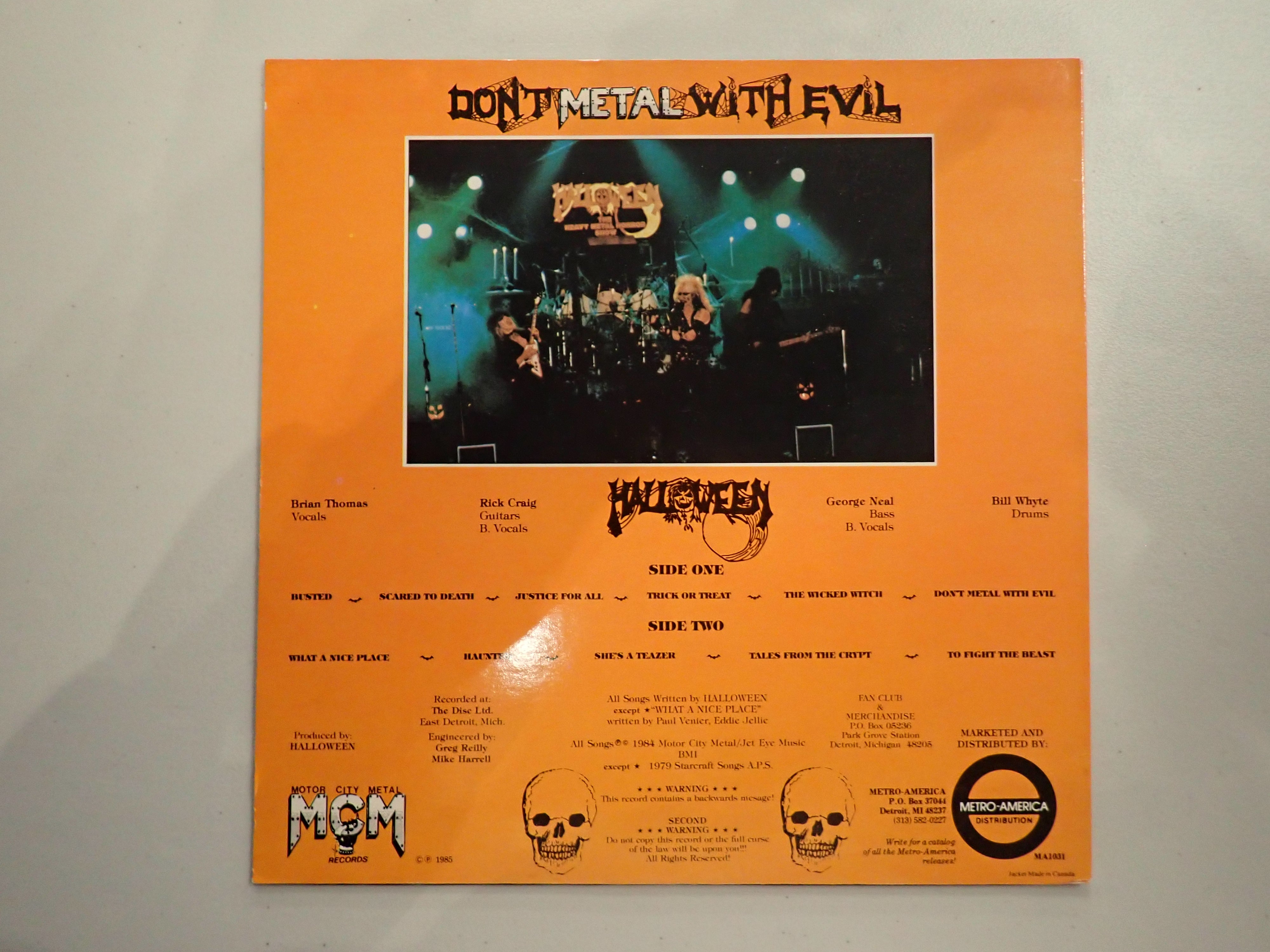 Halloween - Don't Metal With Evil