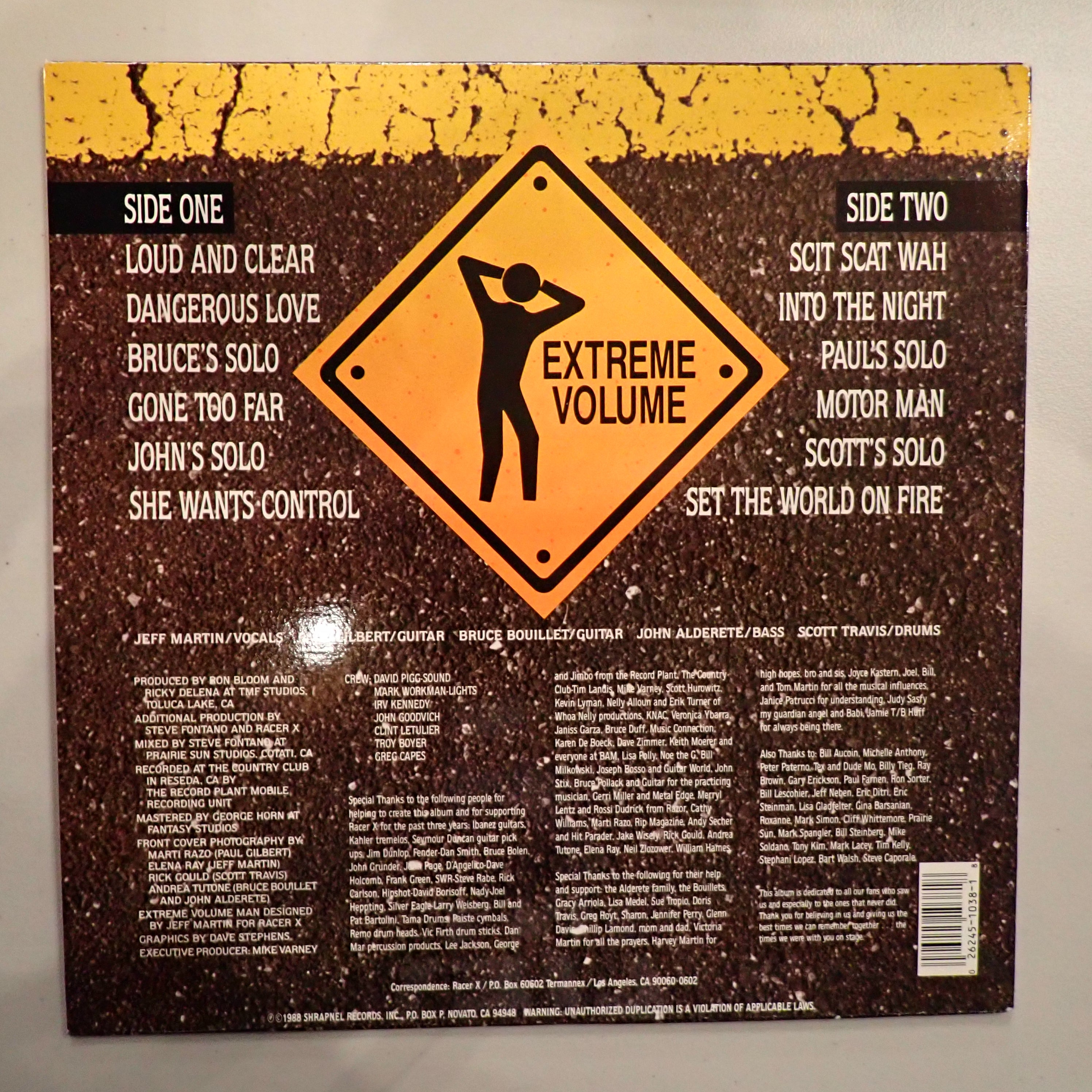Racer X - Extreme Volume Live