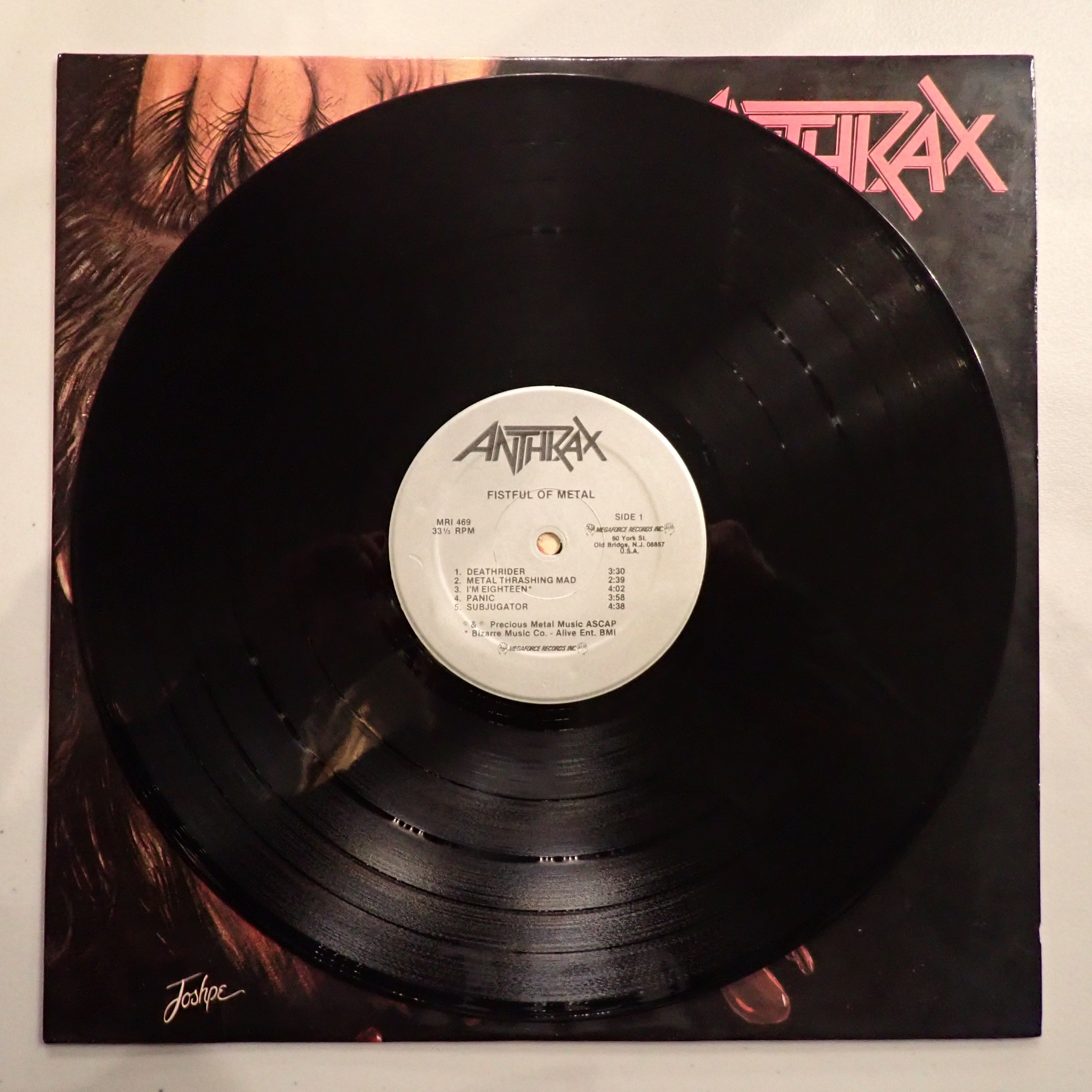 Anthrax - Fistful of Metal