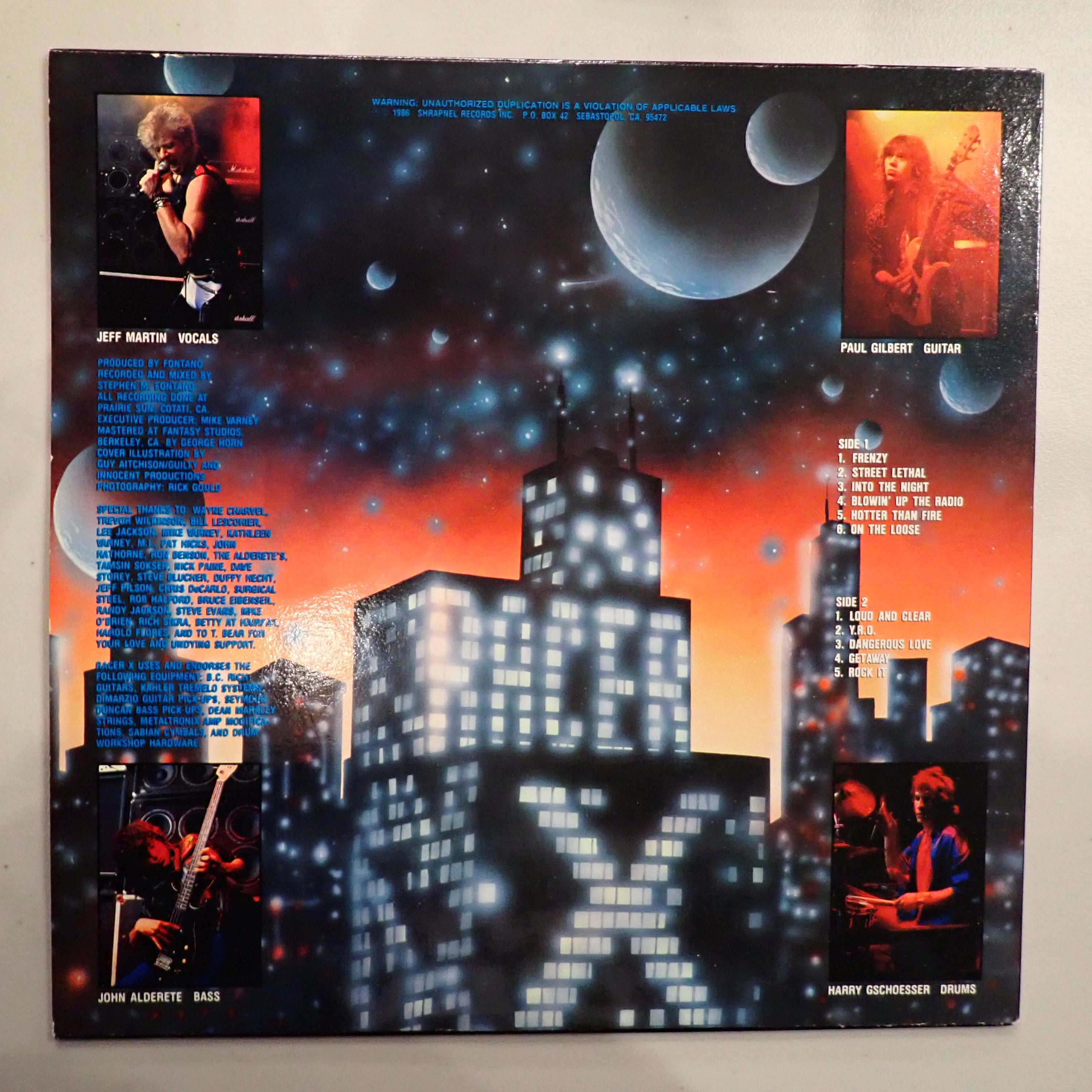 Racer X - Street Lethal