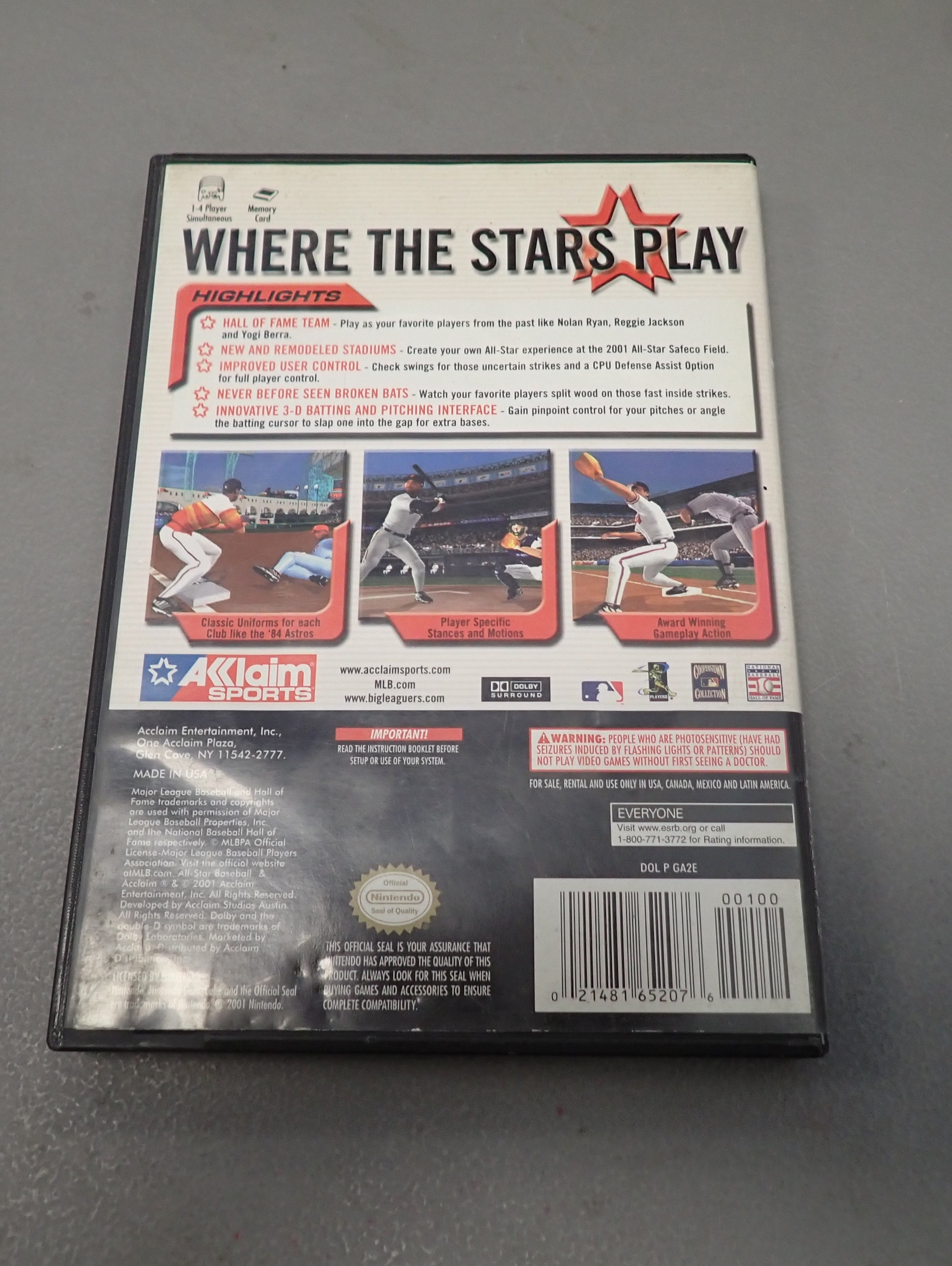 All-Star Baseball 2002 - Gamecube