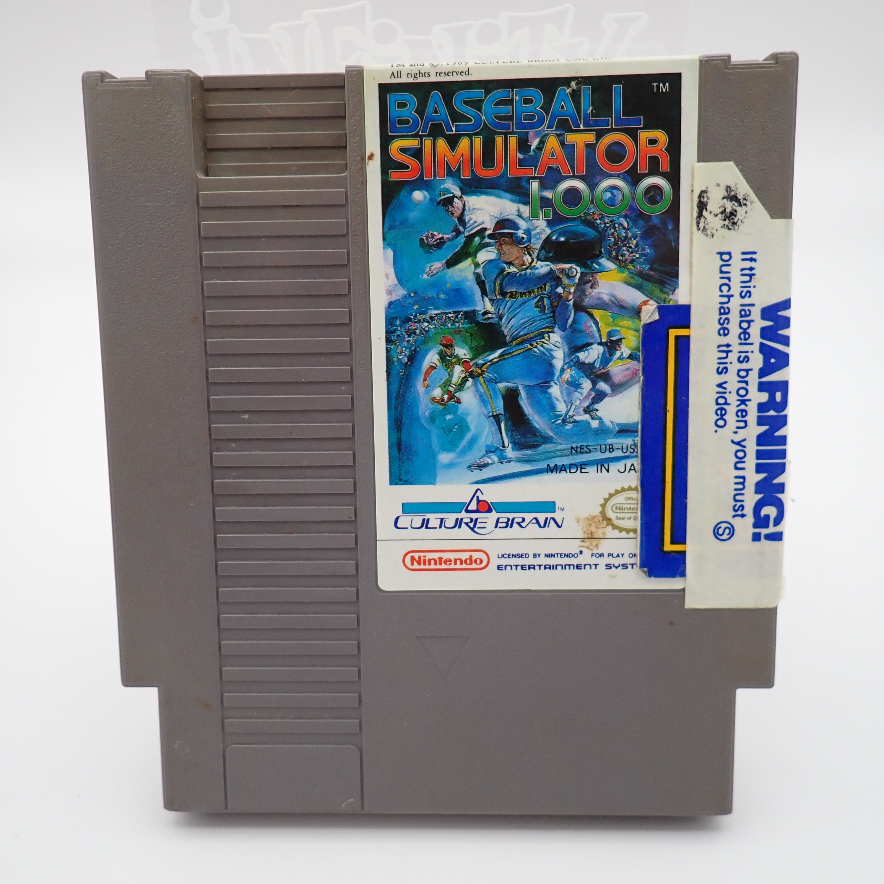Baseball Simulator 1.000 - NES [Loose]
