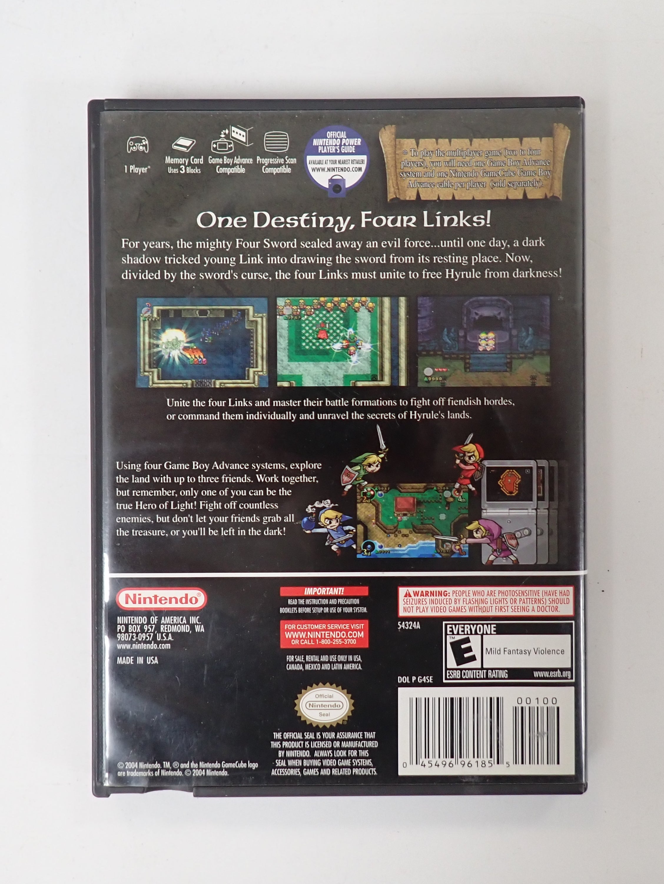 The Legend of Zelda Four Swords Adventures - GC