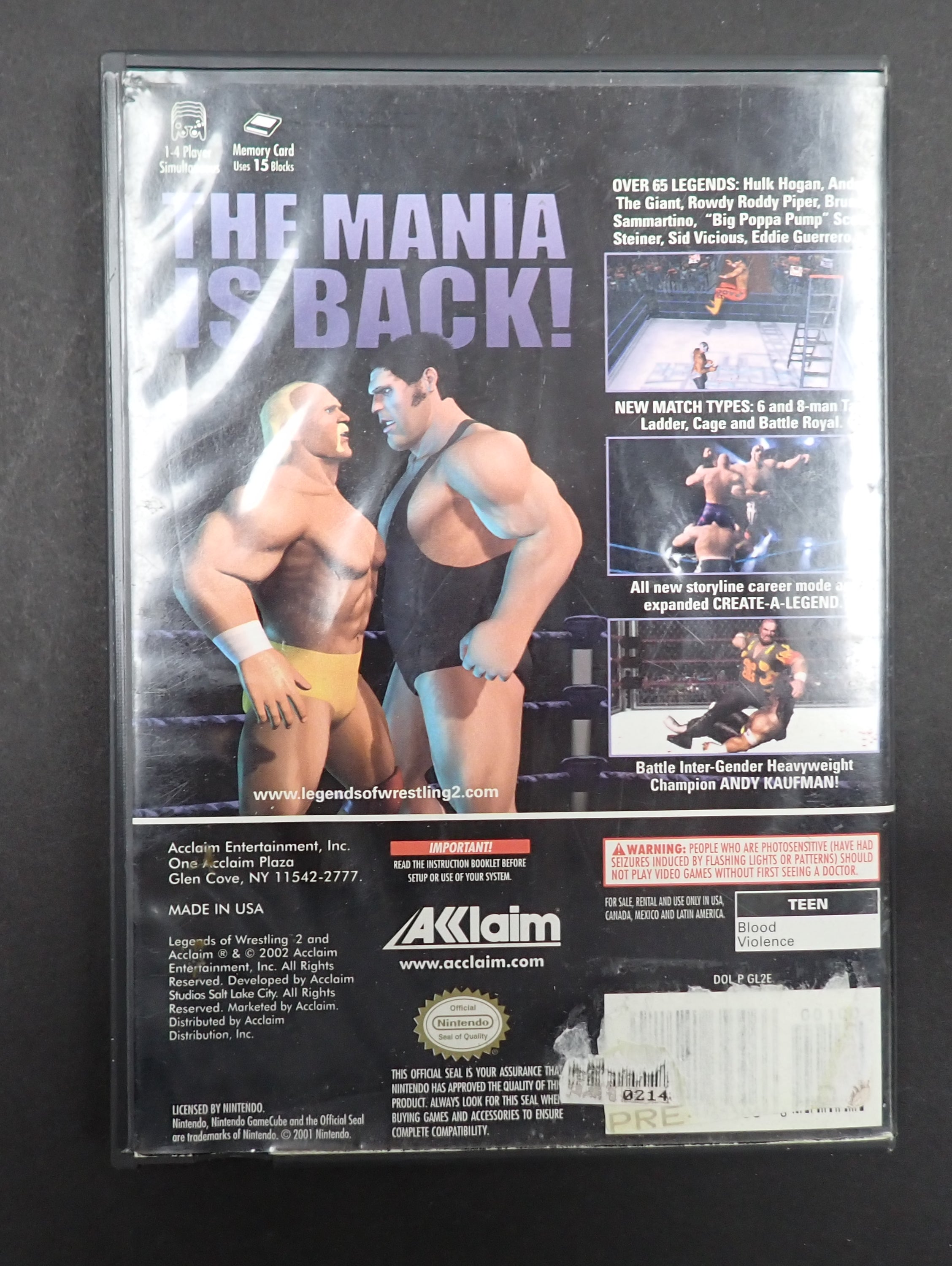 Legends of Wrestling II - GC