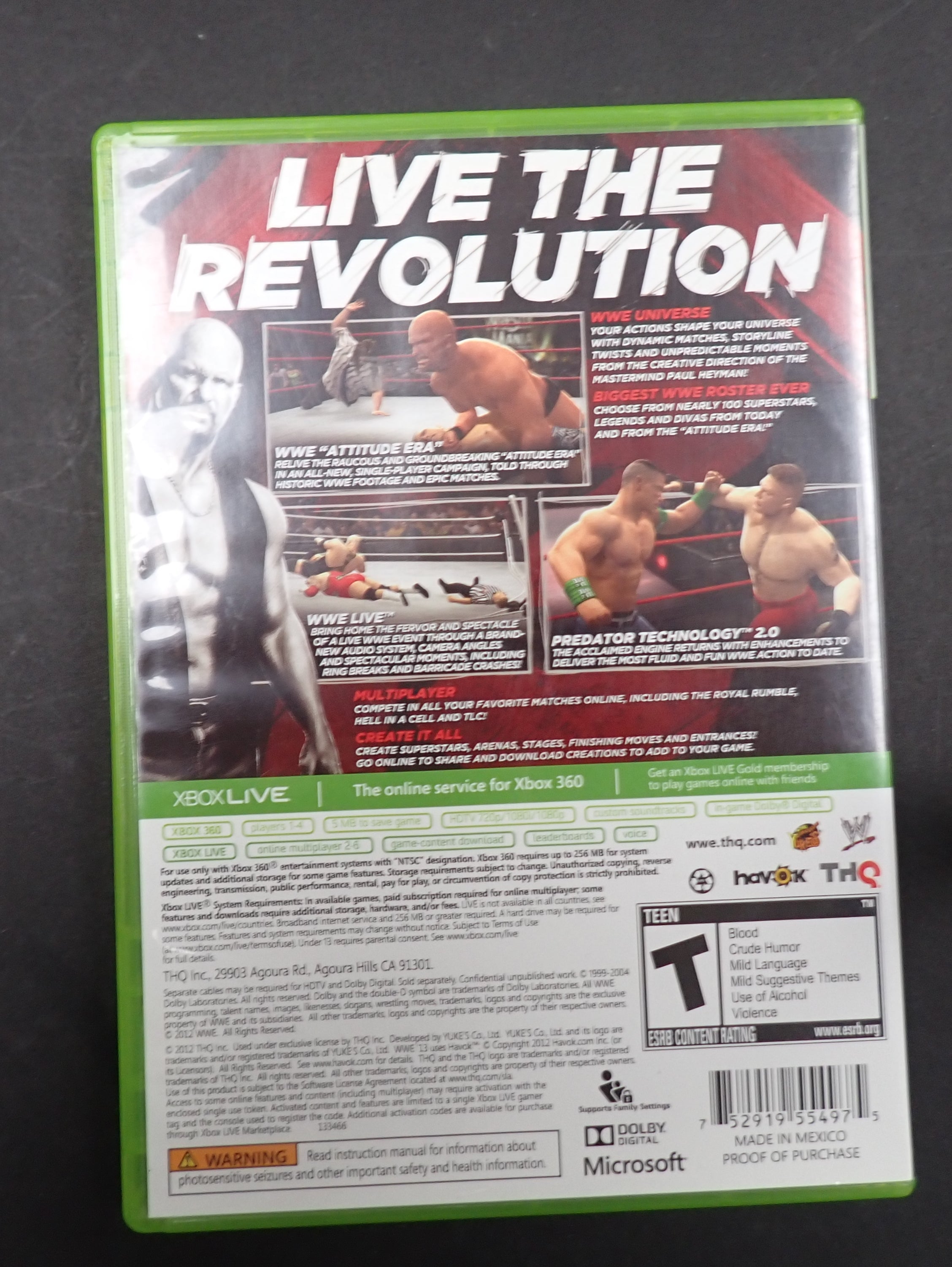 WWE 2K13 - Xbox 360