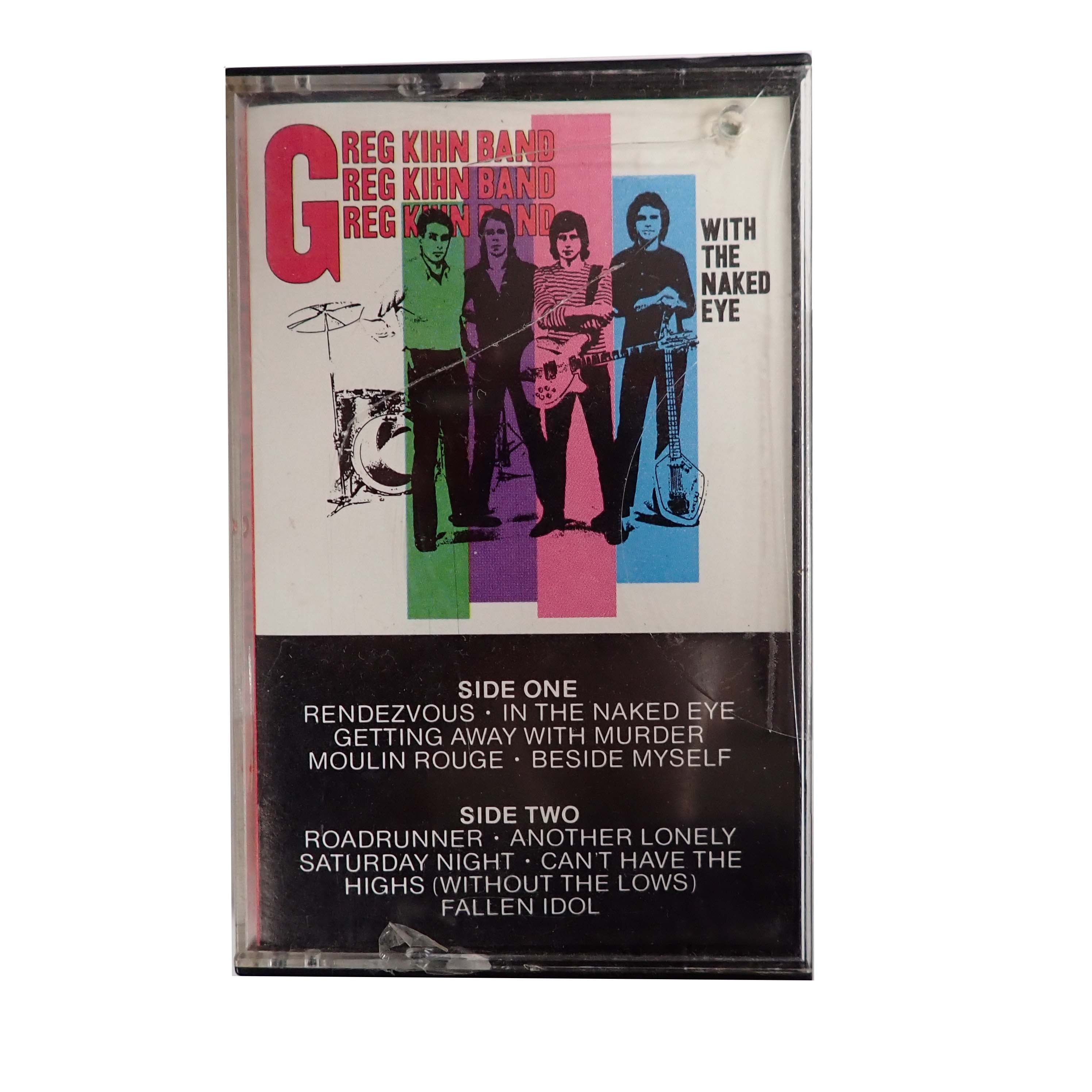 Greg Kihn Band - With the Naked Eye - Cassette Tape