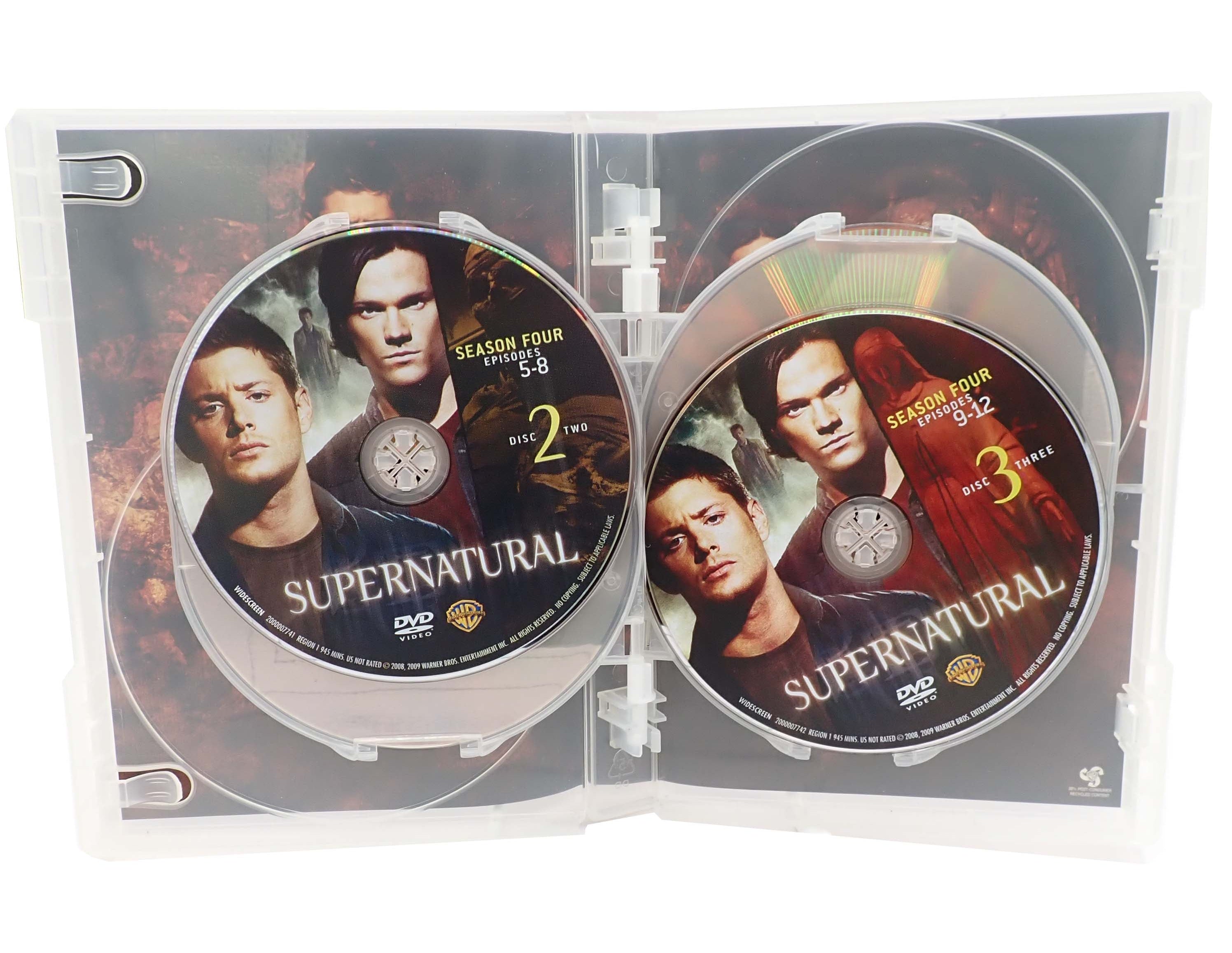 Supernatural: The Complete Season 4 -  Box Set [DVD] (Pre-Owned)
