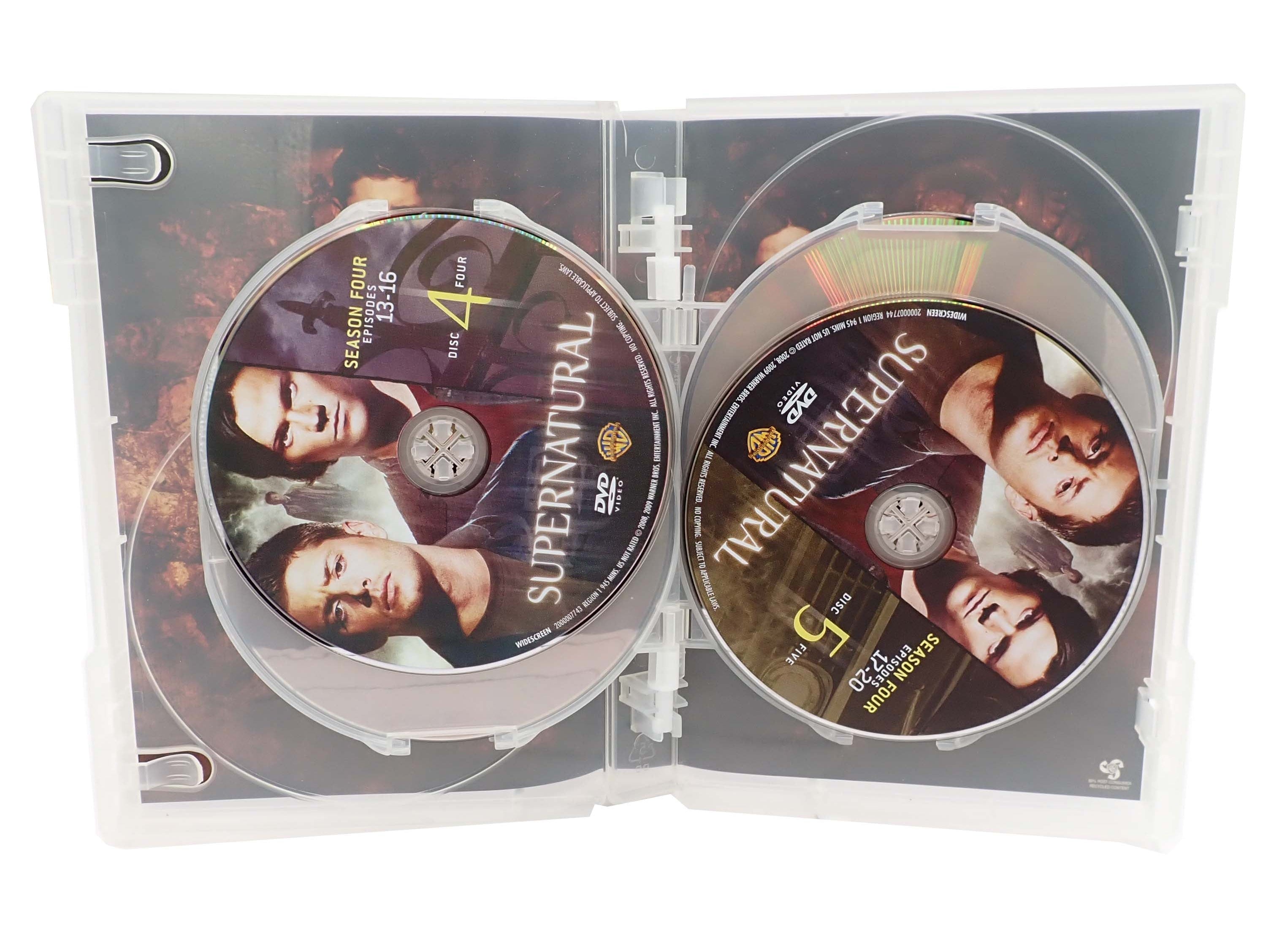 Supernatural: The Complete Season 4 -  Box Set [DVD] (Pre-Owned)
