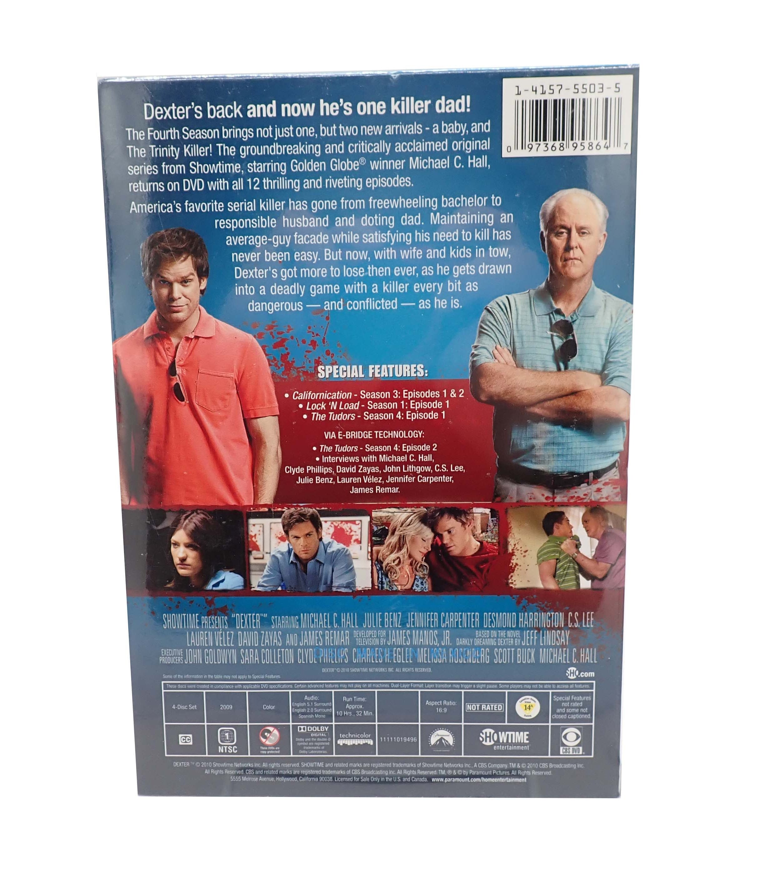 Dexter the Fourth Season -  Box Set [DVD] (Pre-Owned)