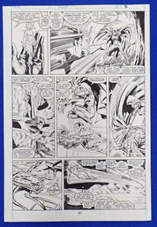 Uncanny X-Men #239 Original Art 1988