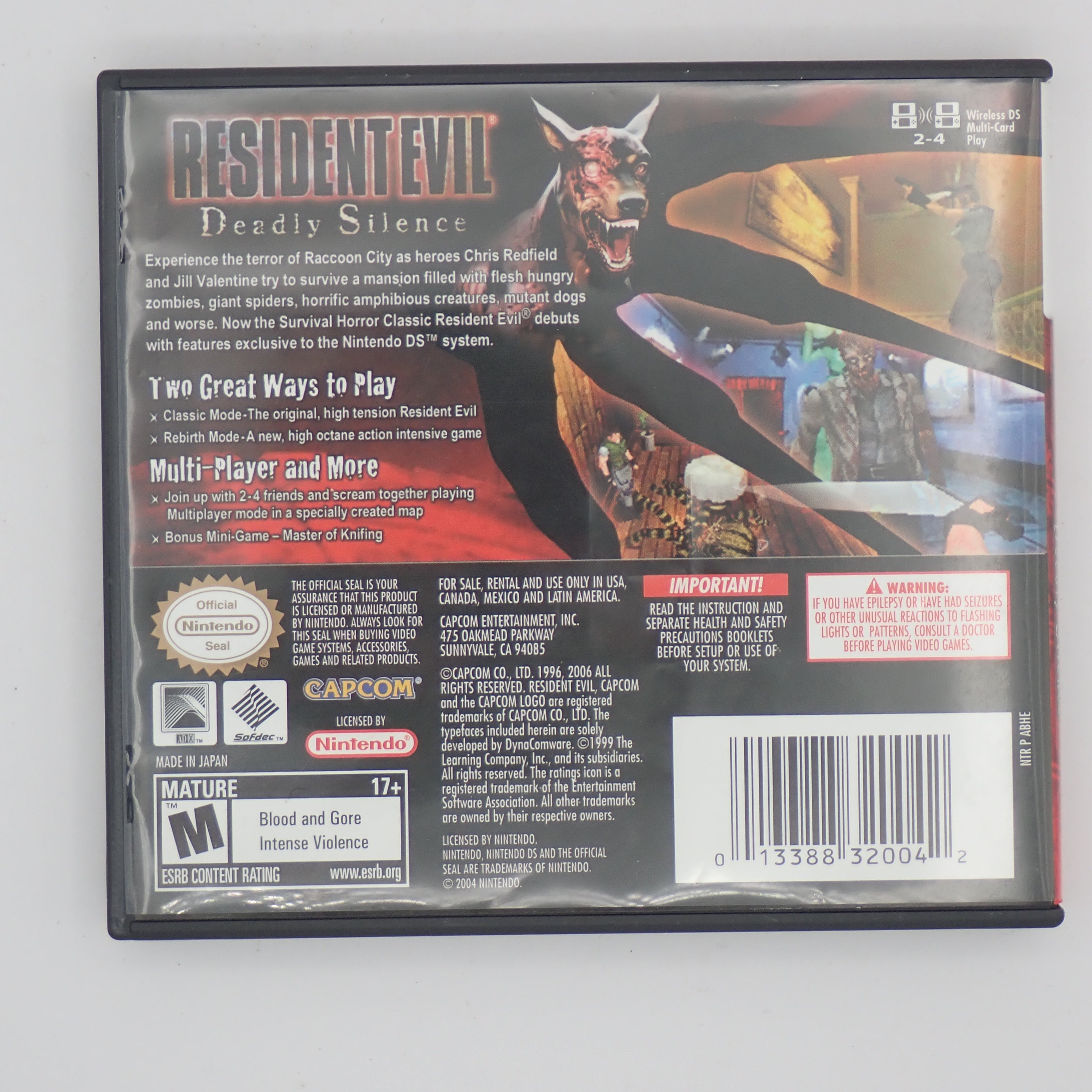 Resident Evil Deadly Silence - DS