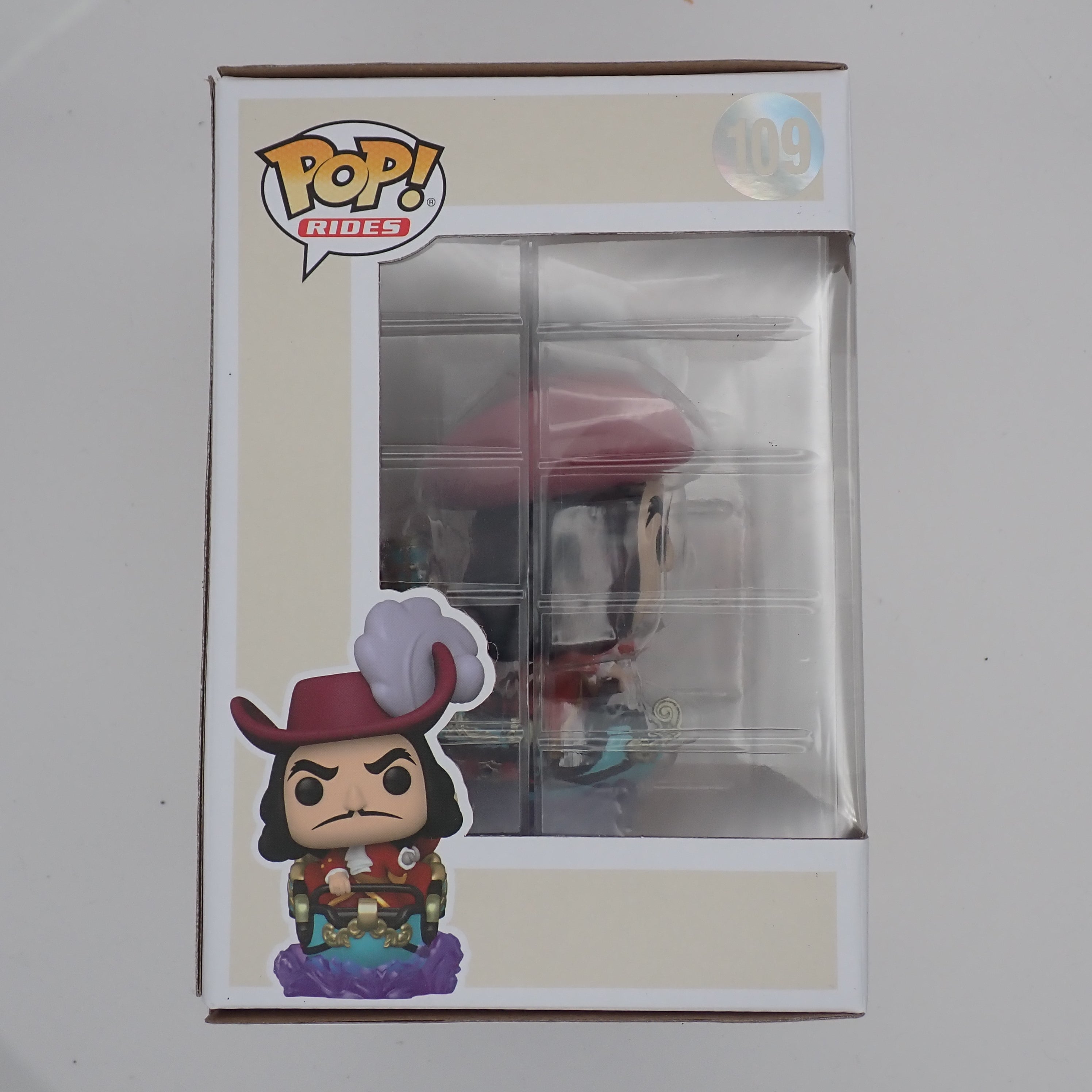 Captain Hook at the Peter Pan's Flight Attraction - Funko POP!