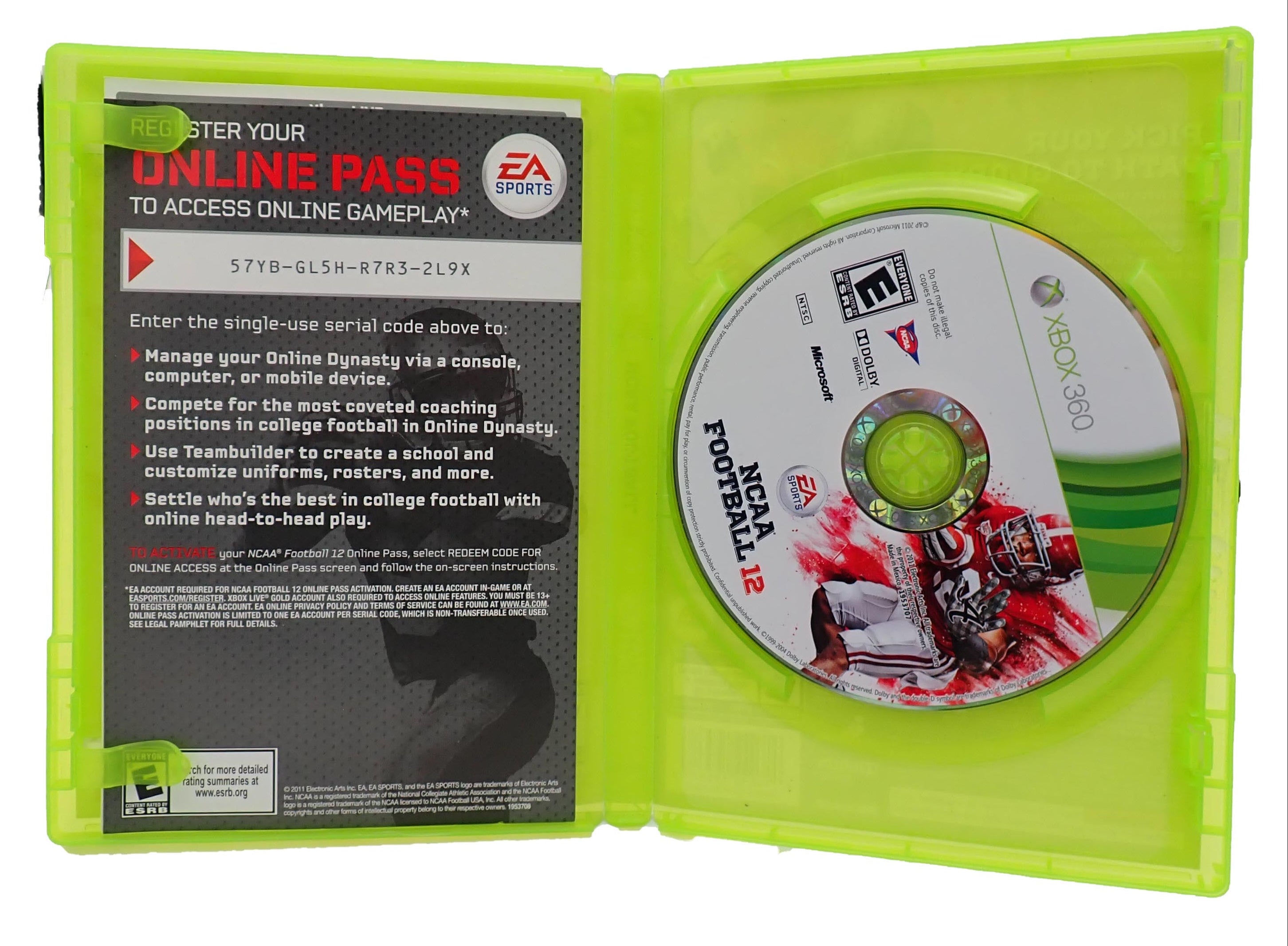 NCAA Football 12 - Xbox 360