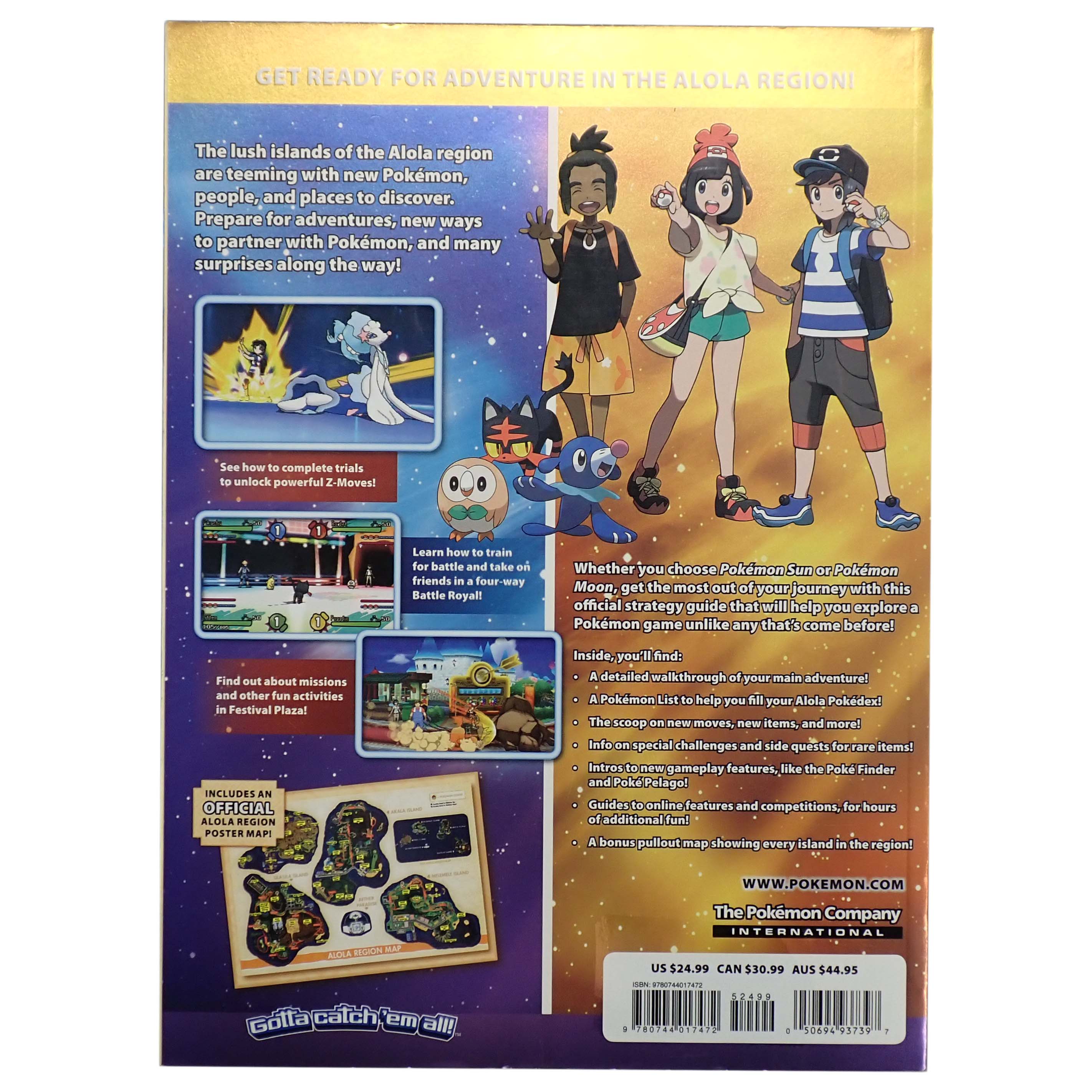 Pokemon Sun & Moon - Official Alola Region Strategy Guide [Pre-Owned]