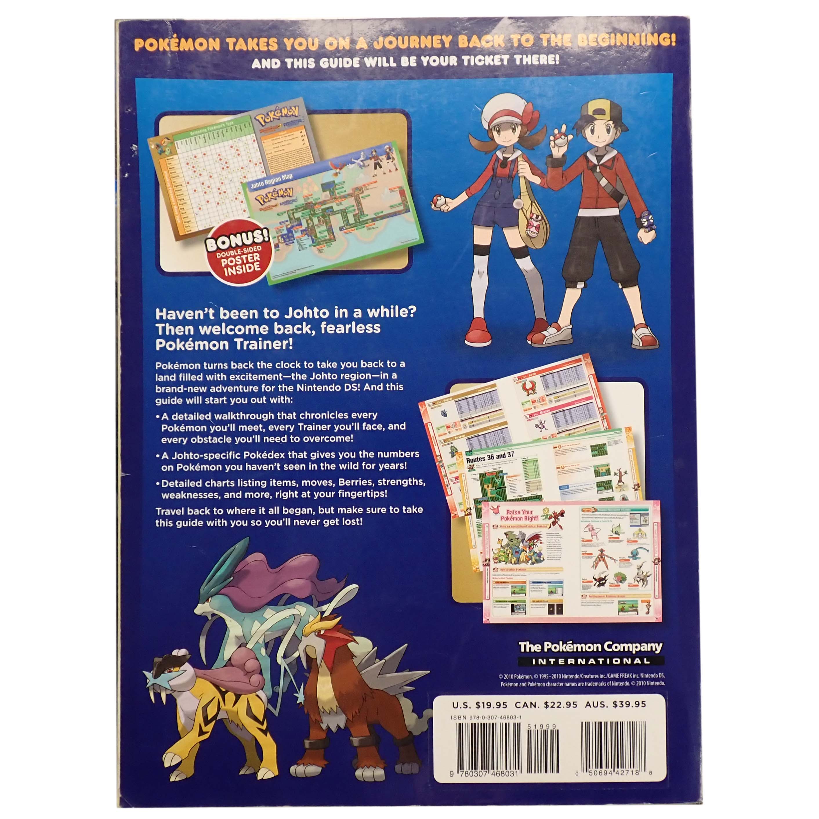 Pokémon Heartgold & Soulsilver - Official Pokémon Johto Guide [Pre-Owned]