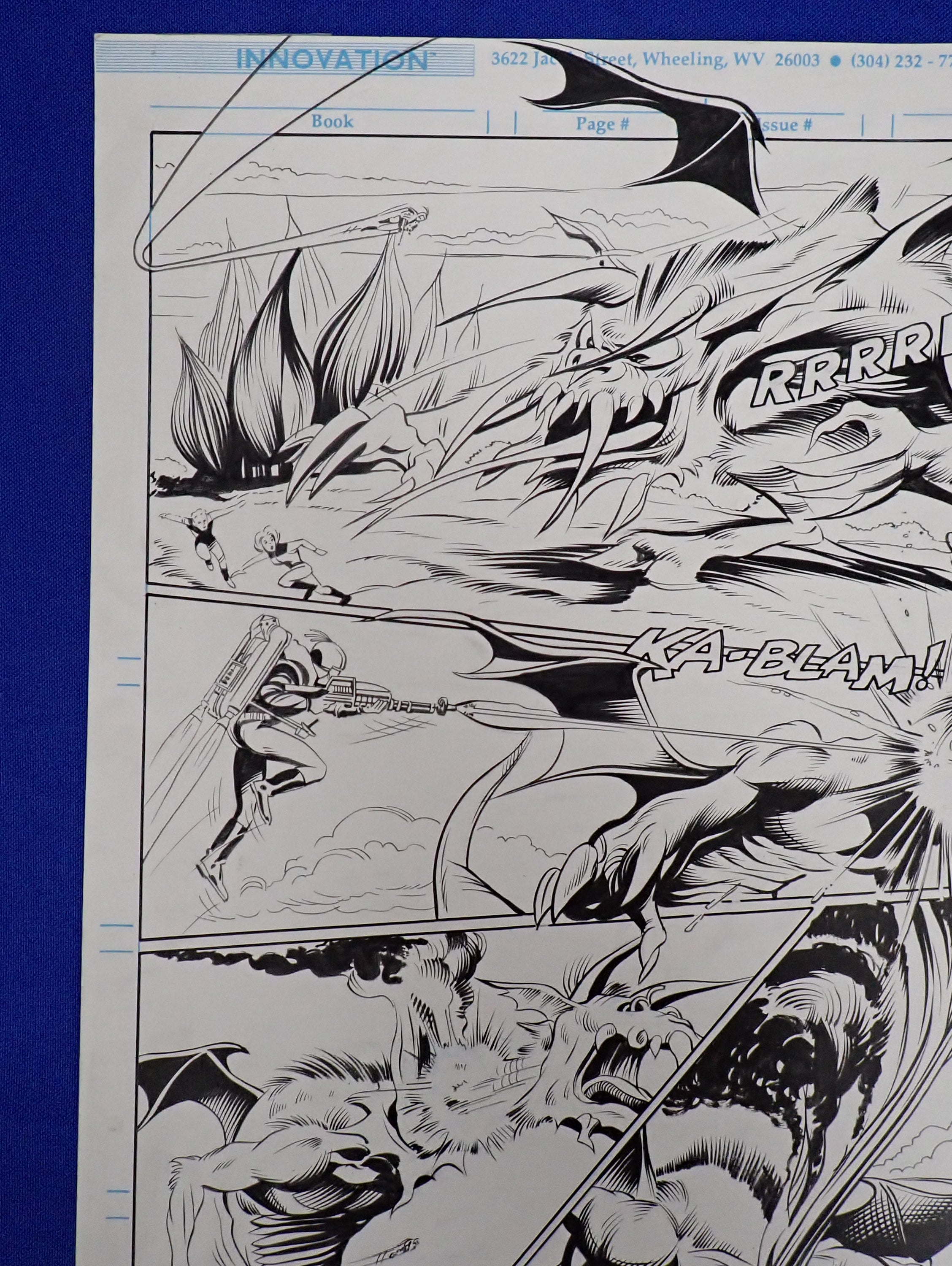 Lost in Space Annual #2 Original Art pg 11