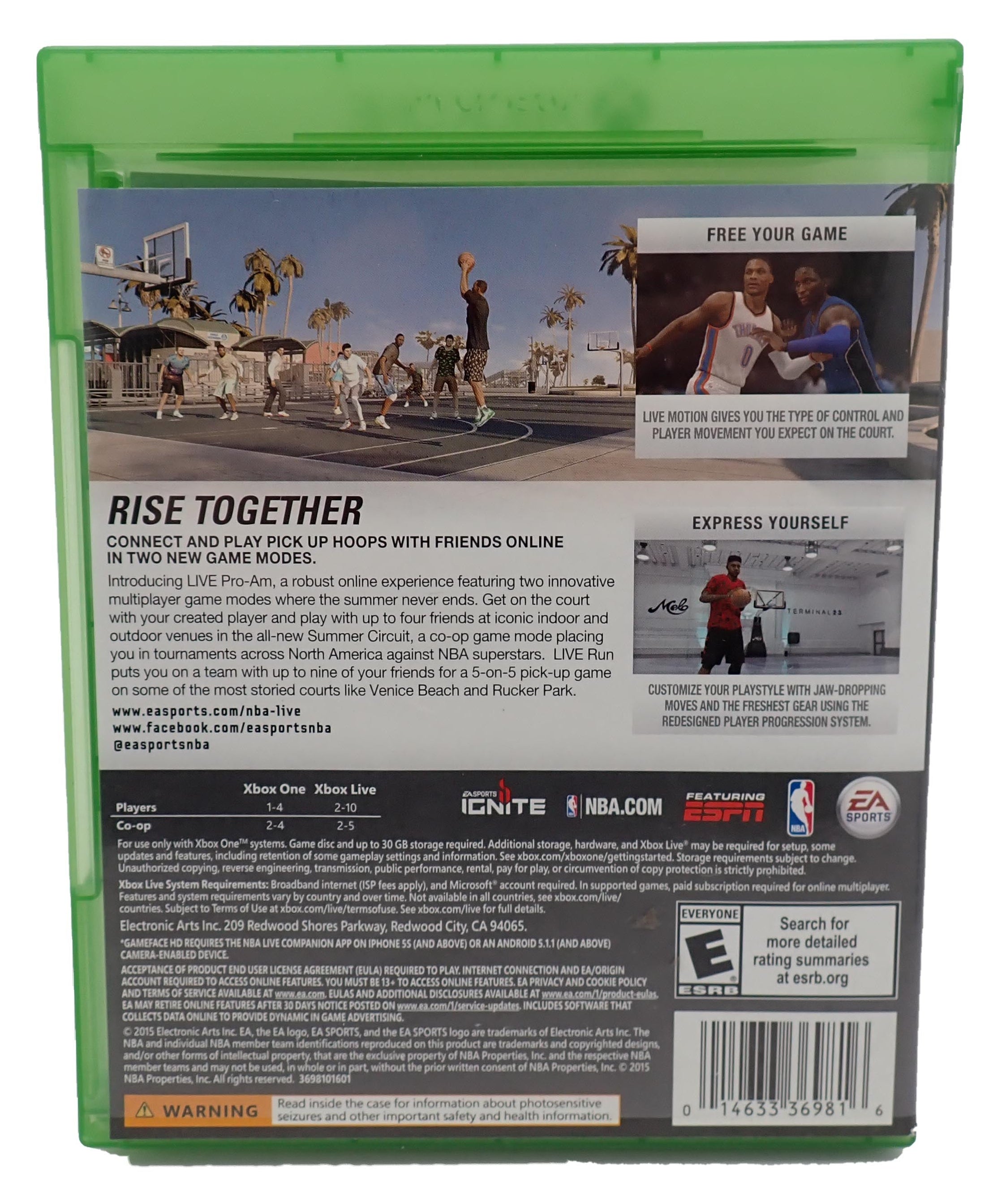 NBA Live 16 - Xbox One