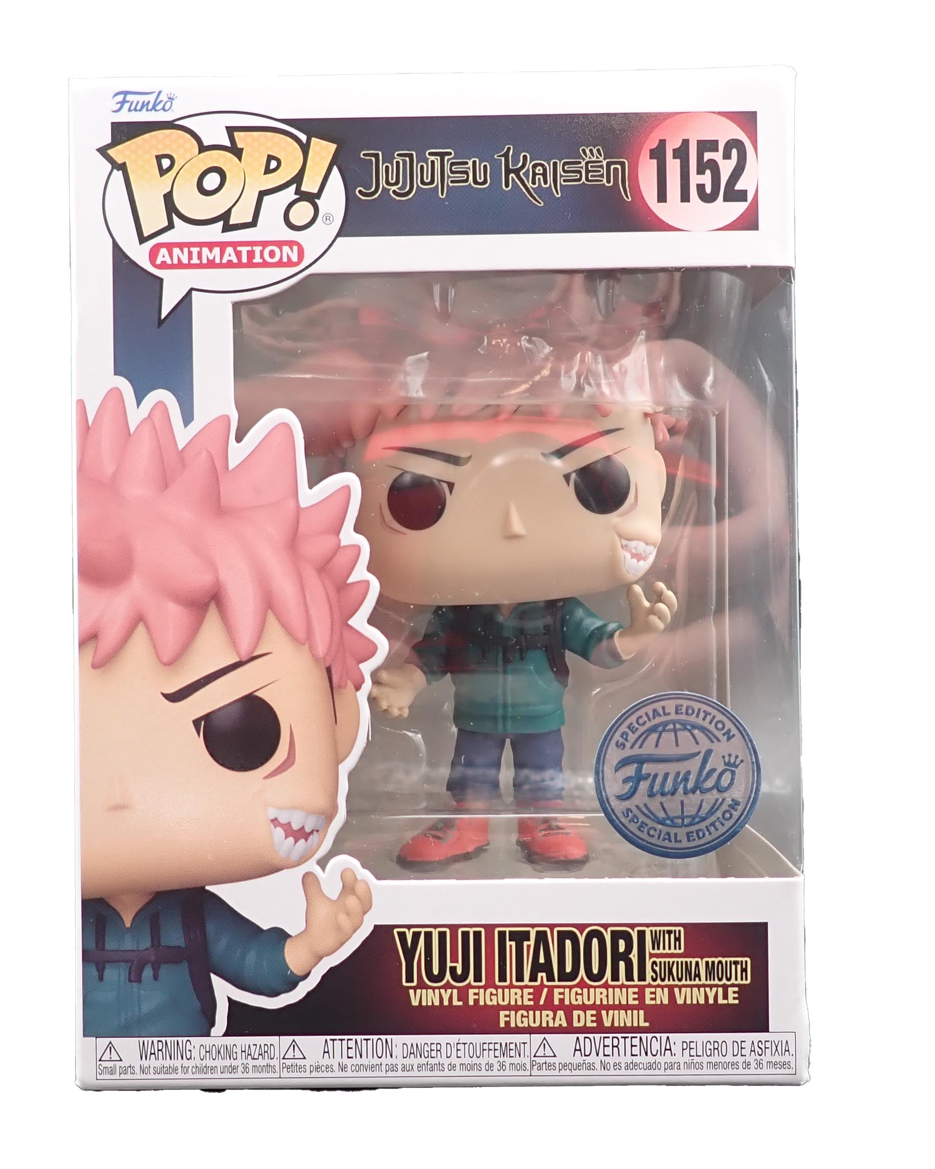 Yuji Itadori with Sukuna Mouth - POP! #1152