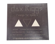 dax Riggz - 7 Songs for Spiders - CD