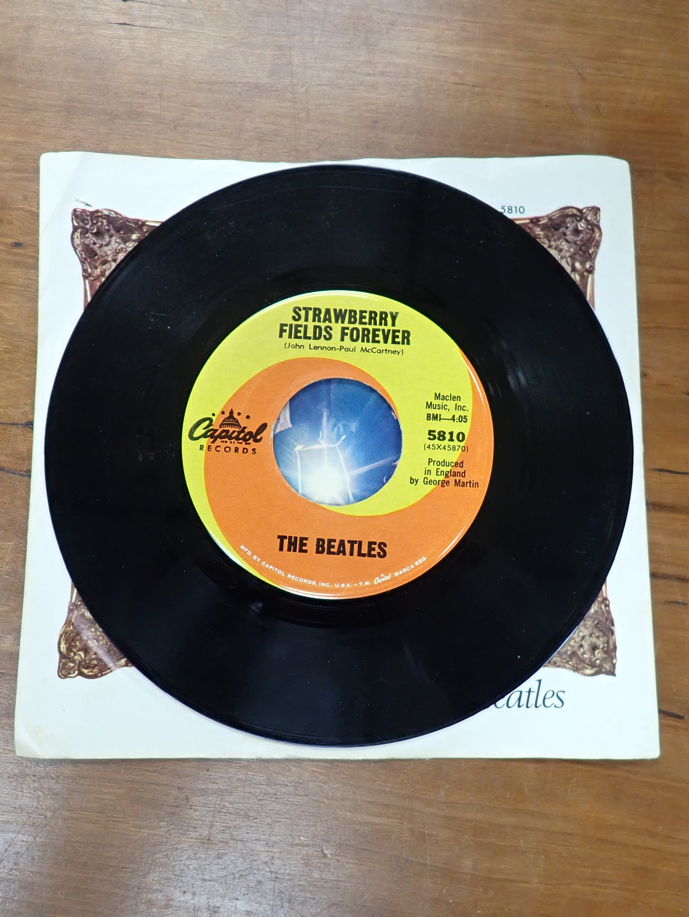 The Beatles - Strawberry Fields Forever/Penny Lane 45