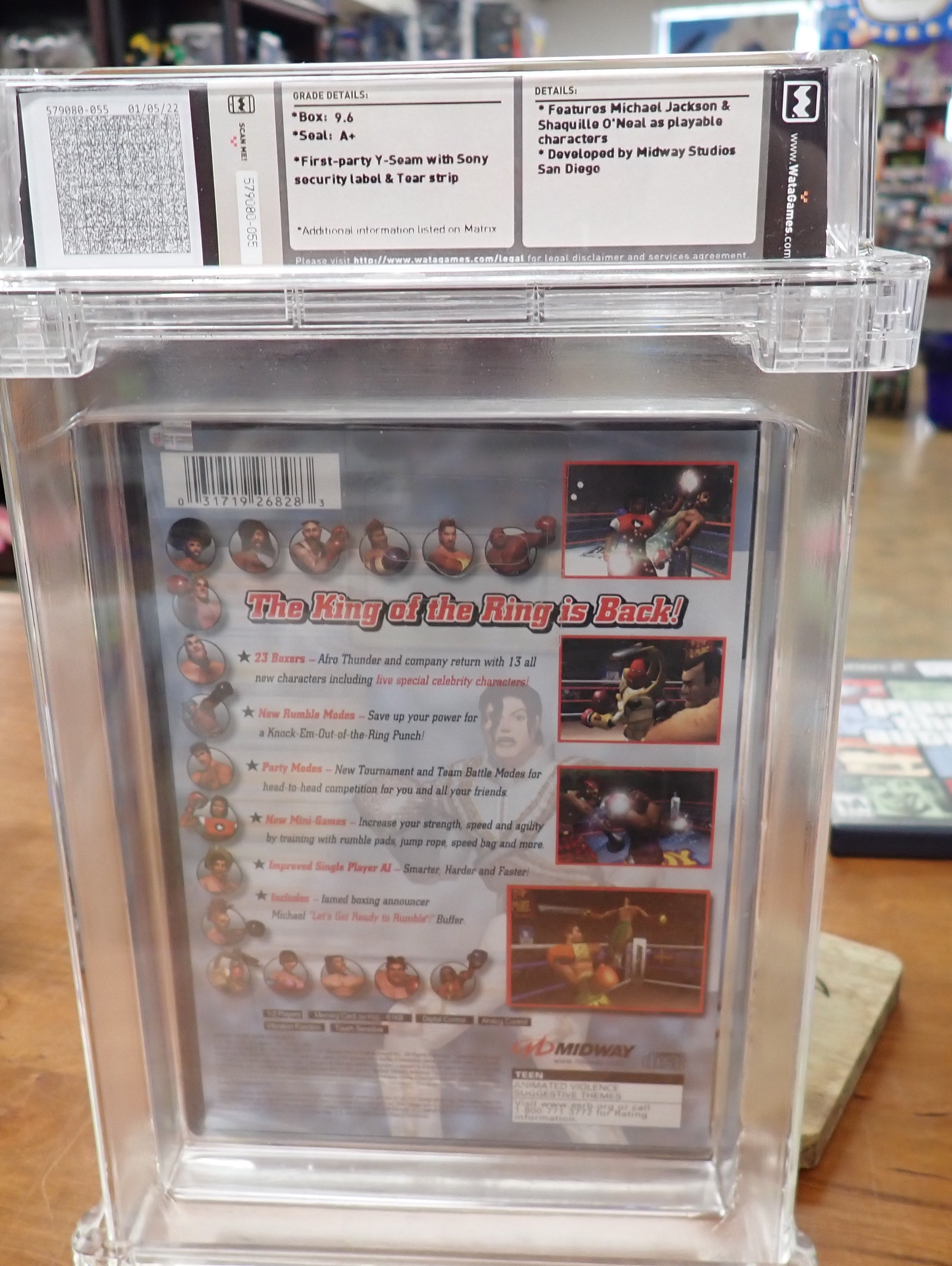 Ready 2 Rumble Boxing: Round 2 - PS2 Graded
