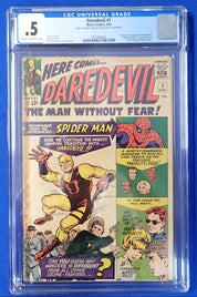 Daredevil #1 (1964) - CGC 0.5 - Origin and 1st Daredevil