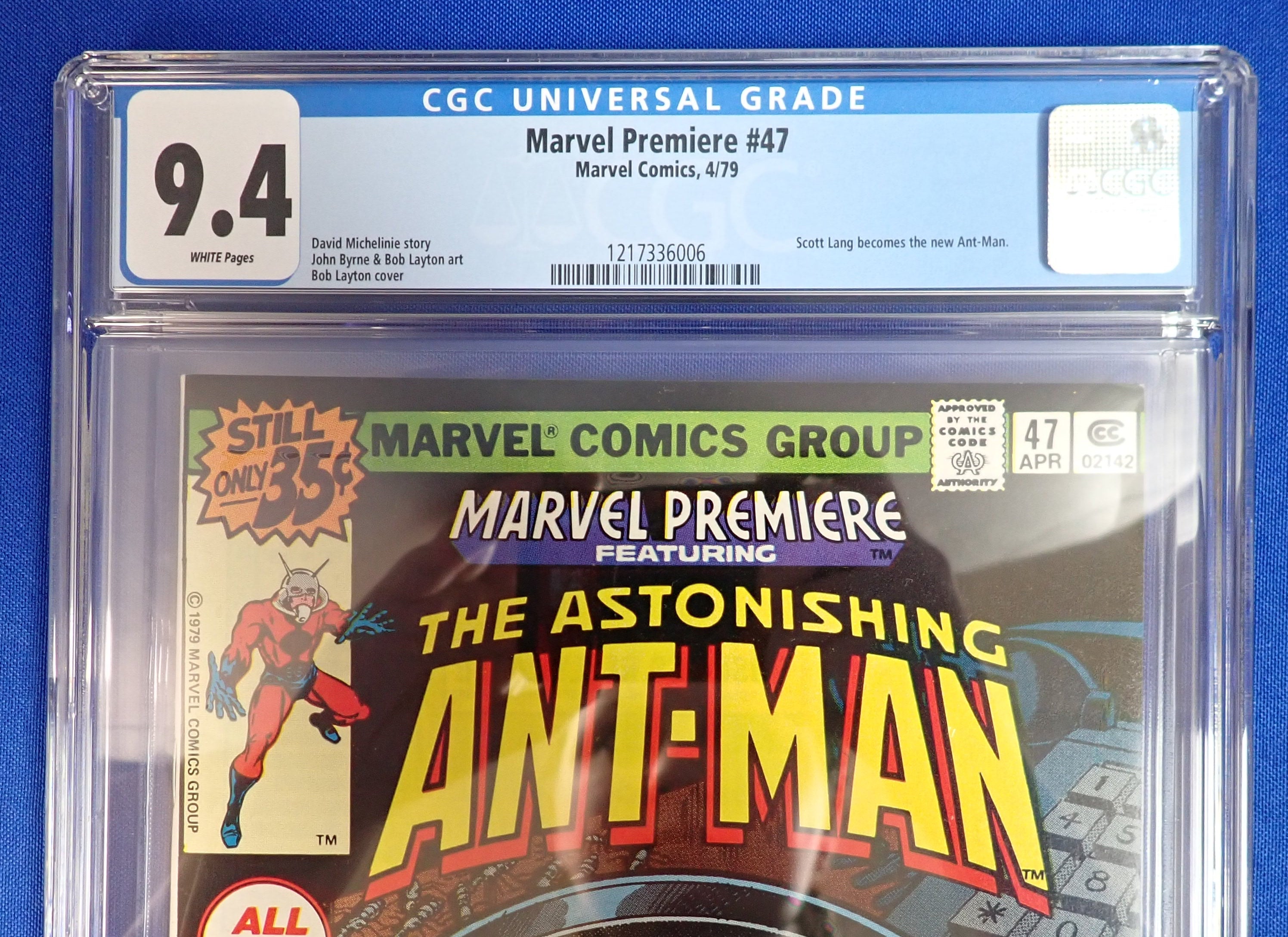 Marvel Premiere #47 (1979) - CGC 9.4 - Scott Lang Becomes Ant-Man