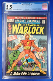 Marvel Premiere #1 (1972) - CGC 5.5 - 1st Him as Adam Warlock