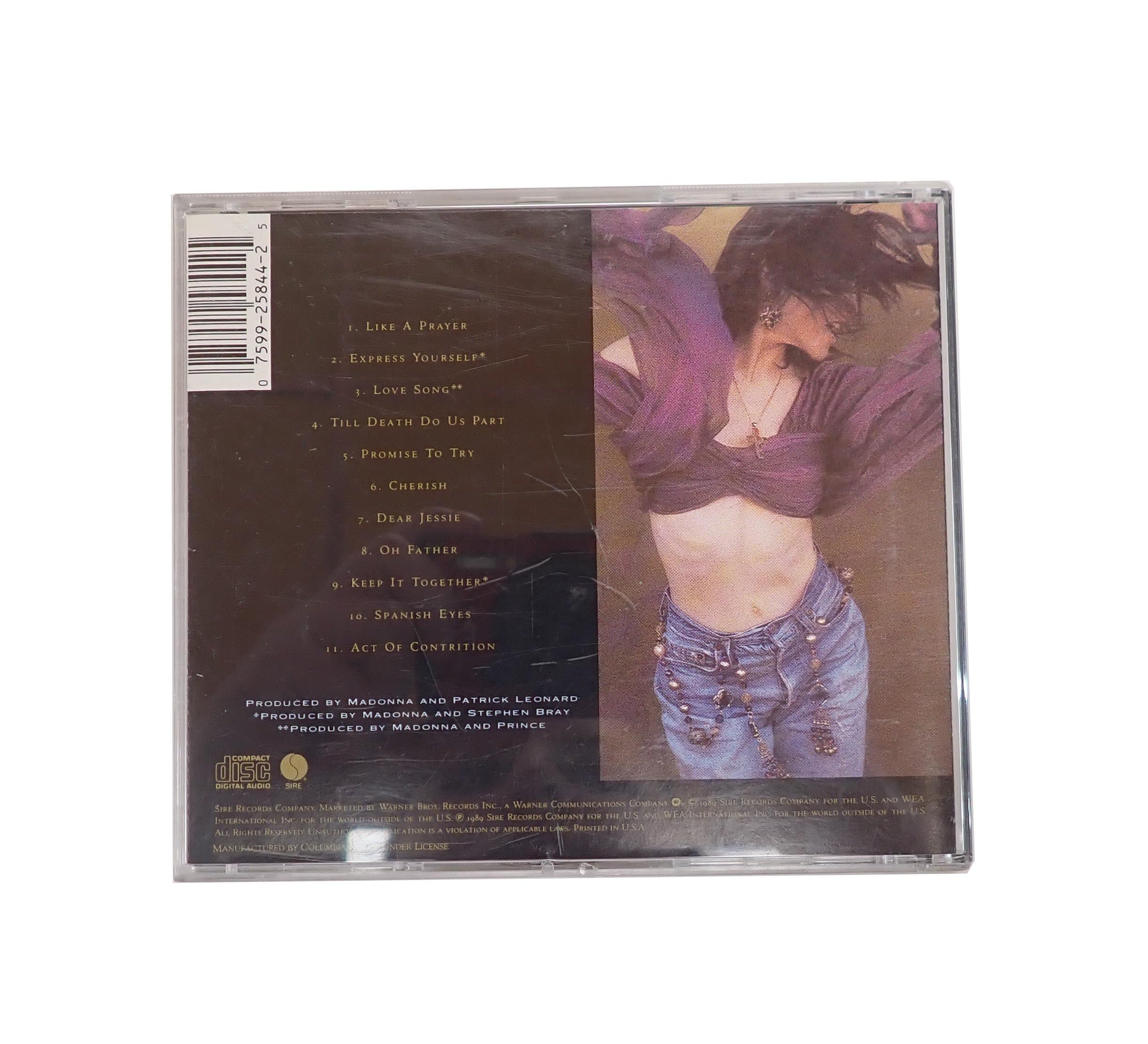 Madonna - Like A Prayer - CD