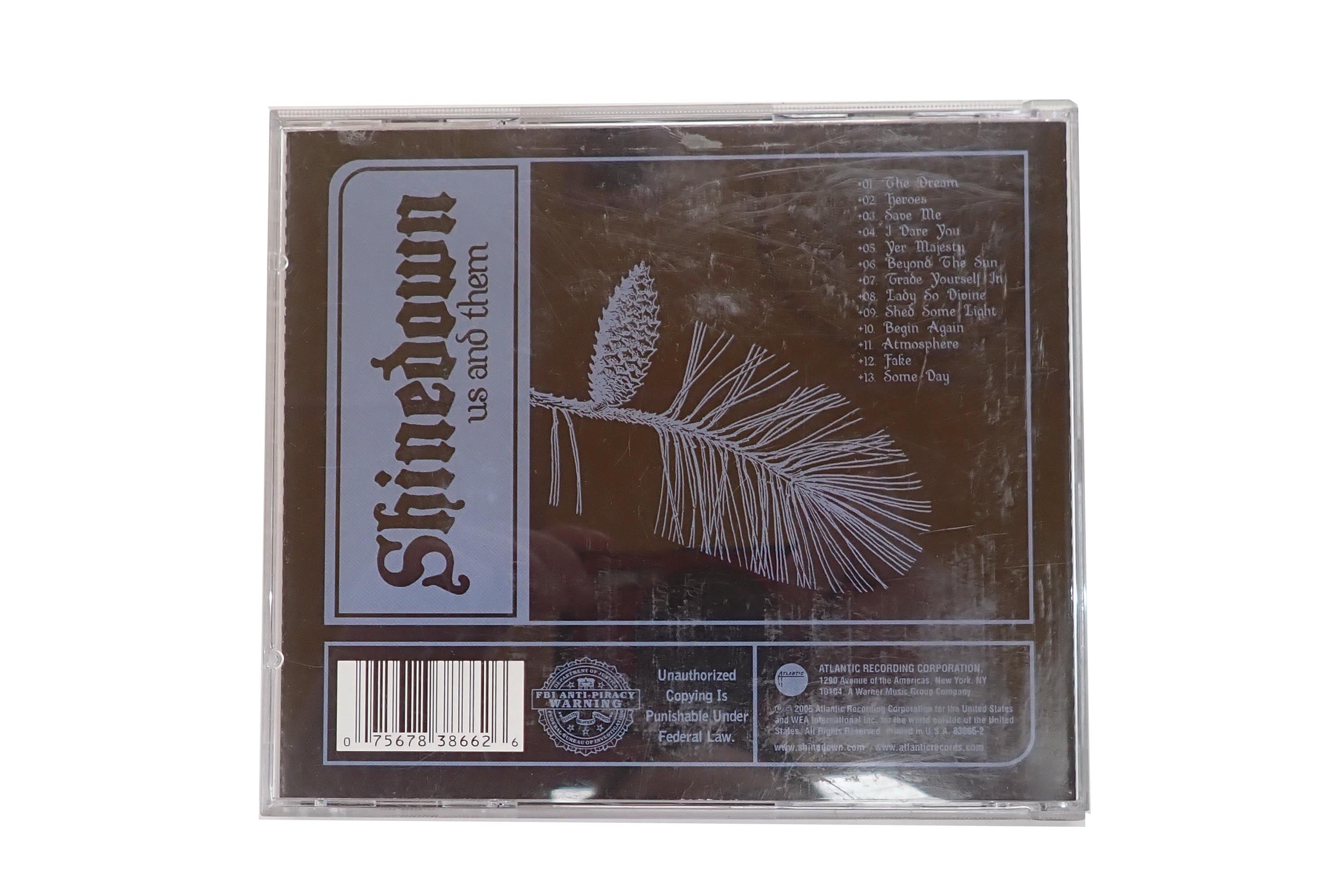 Shinedown - us and them - CD