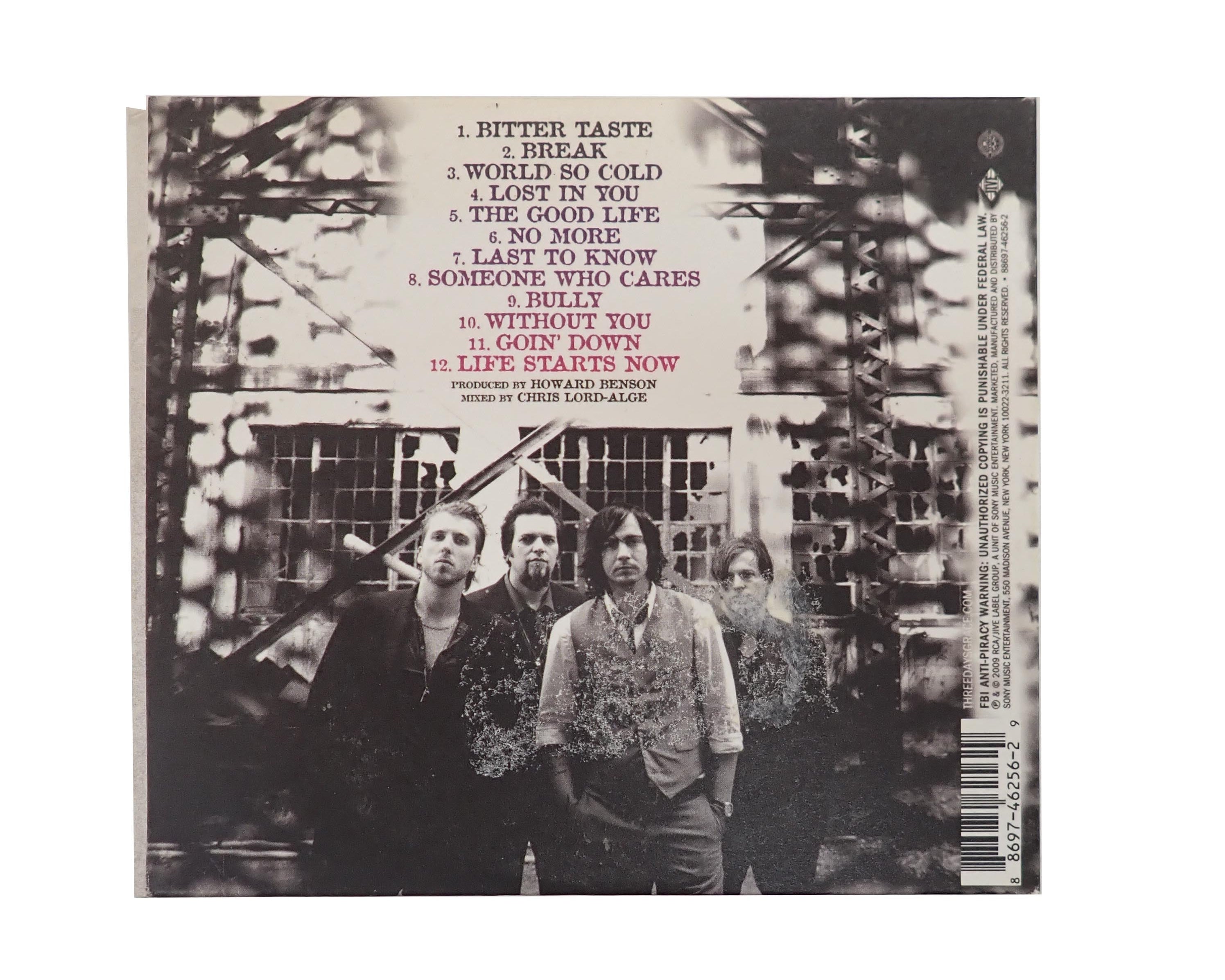 Three Days Grace - Life Starts Now - CD