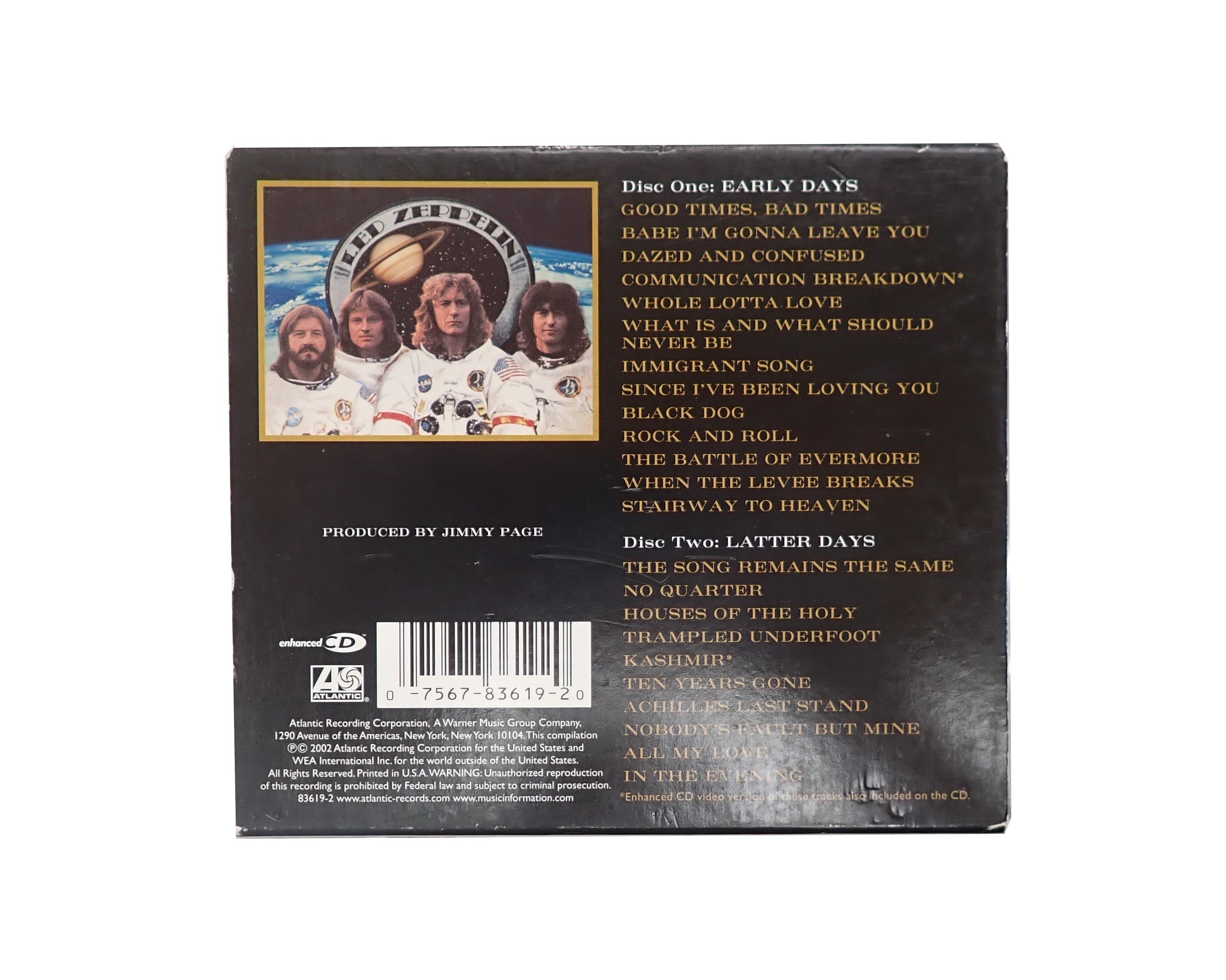 Led Zeppelin - Early Days & Latter Days - 2 CD Set