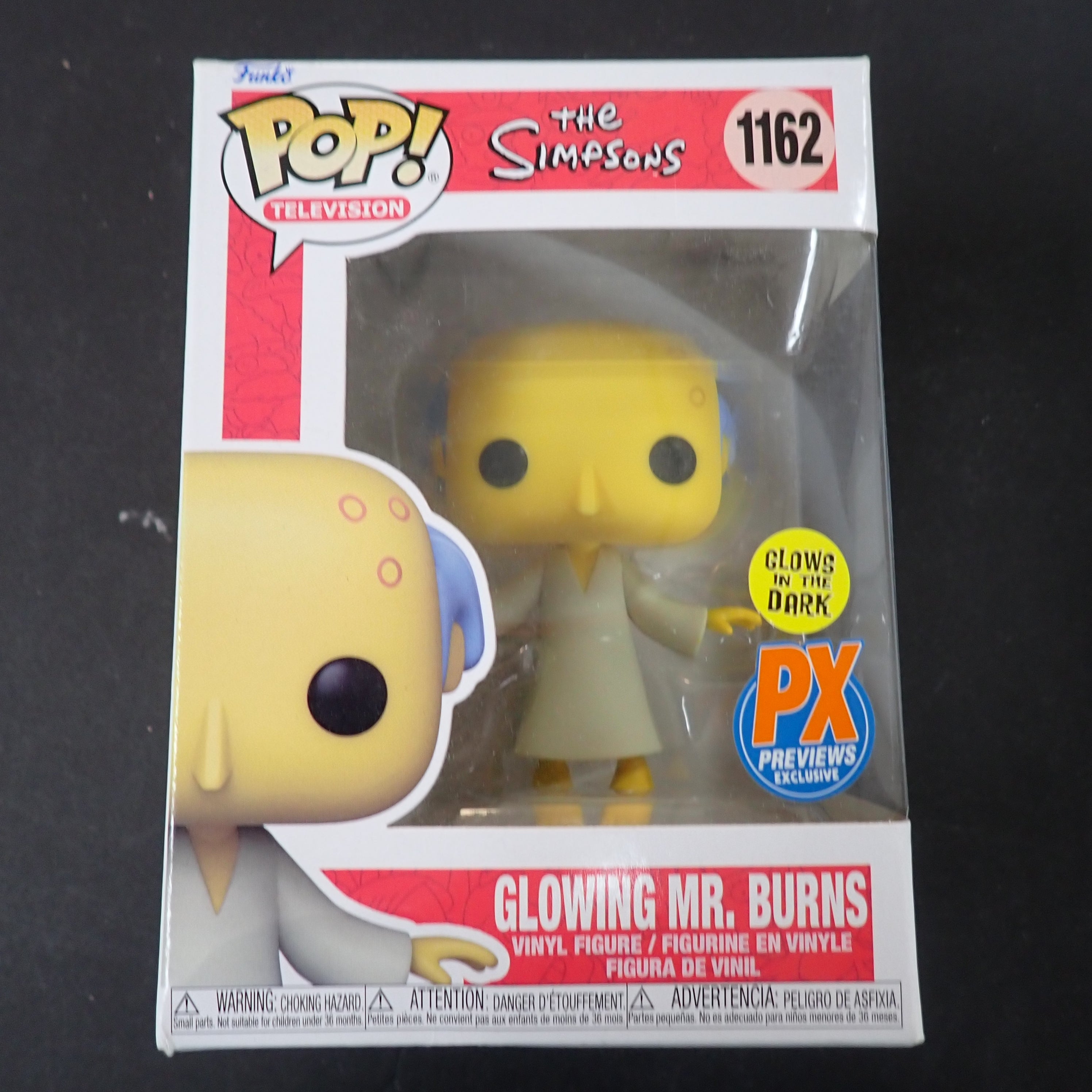 Glowing Mr. Burns - POP! #1162