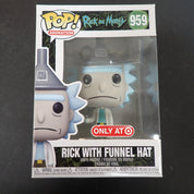 Rick with Funnel Hat - POP! #959