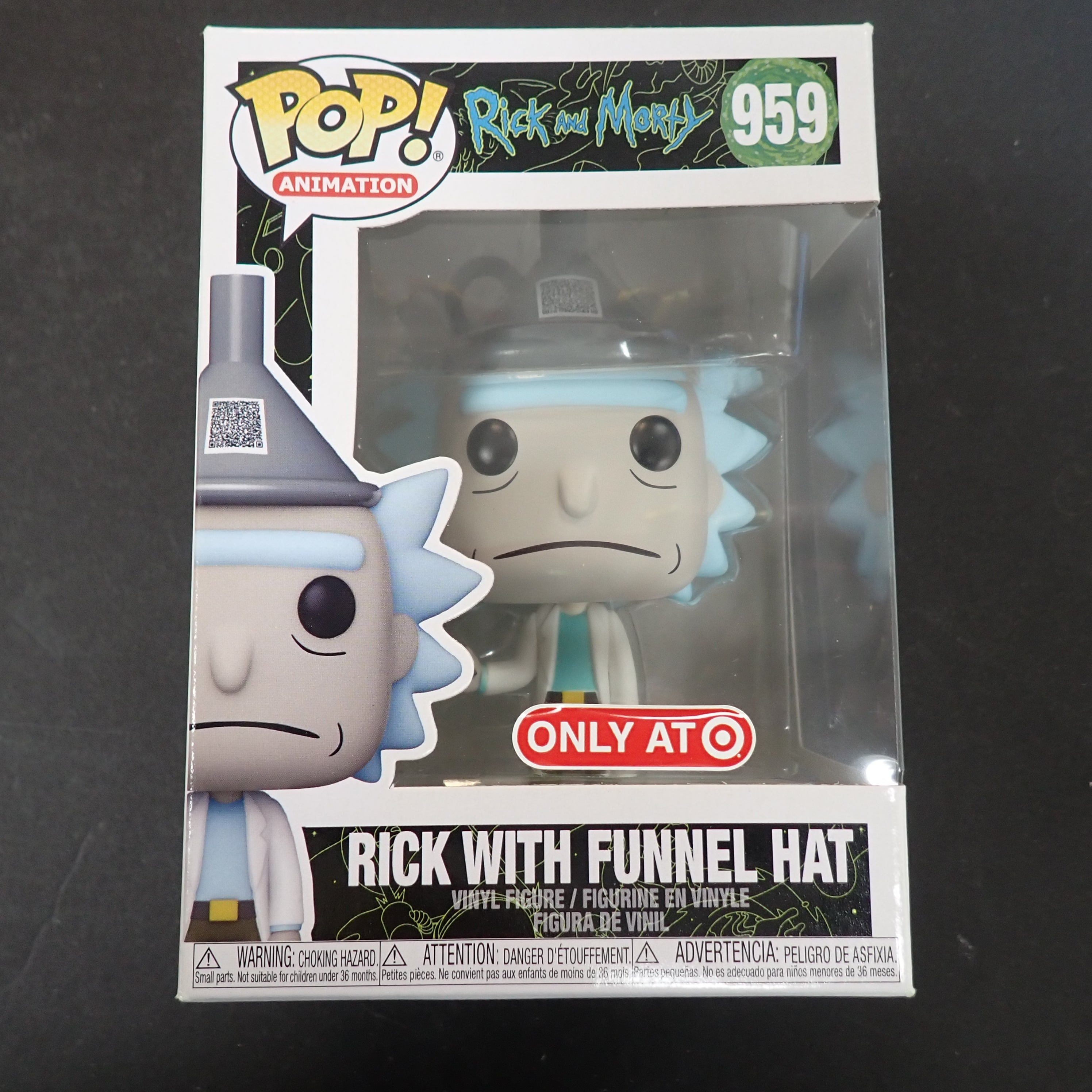 Rick with Funnel Hat - POP! #959