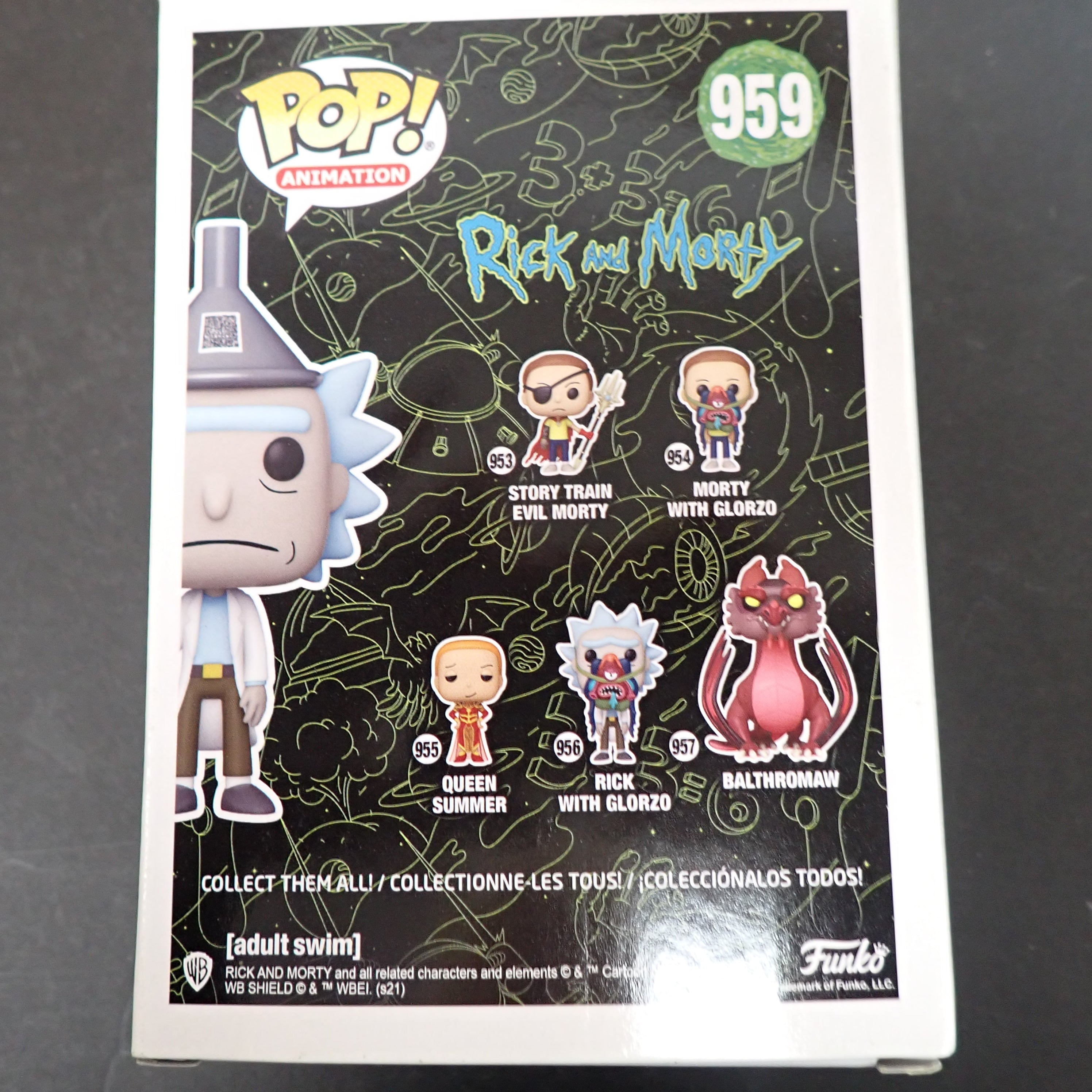 Rick with Funnel Hat - POP! #959