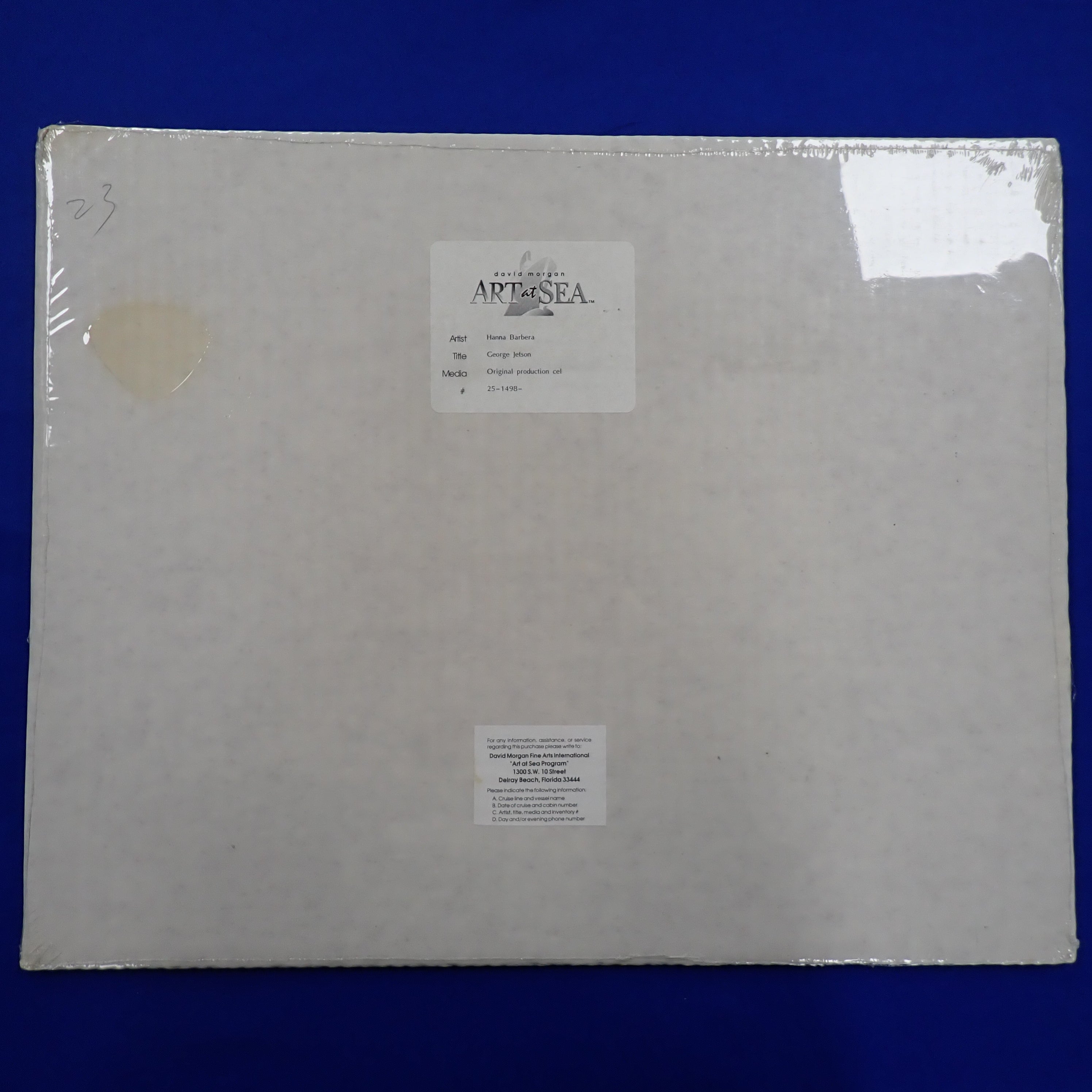 Jetson's George Jetson Original Production Cel w/ COA