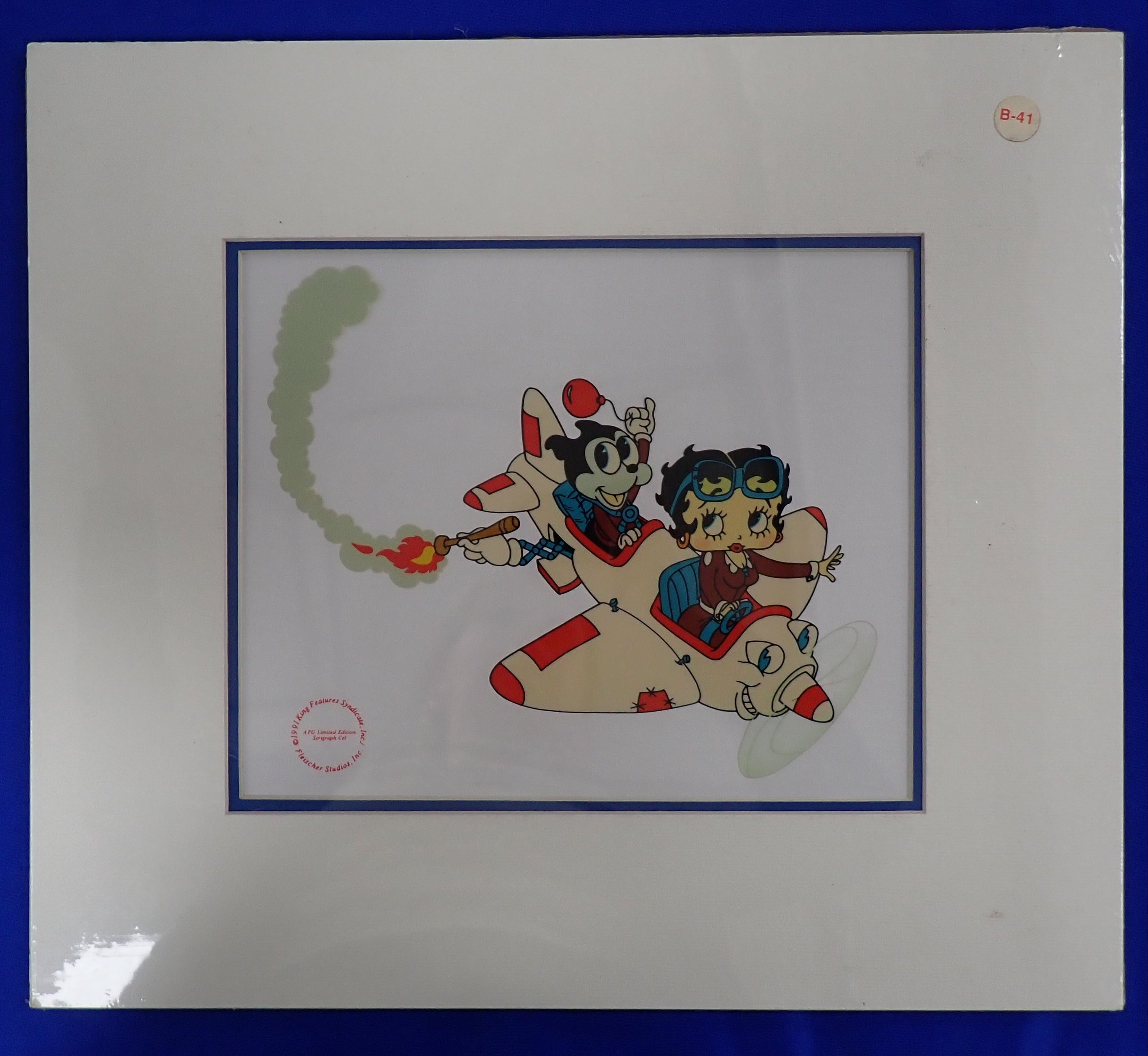Betty Boop King Features Syndicate Plan Krazy Seri Cel