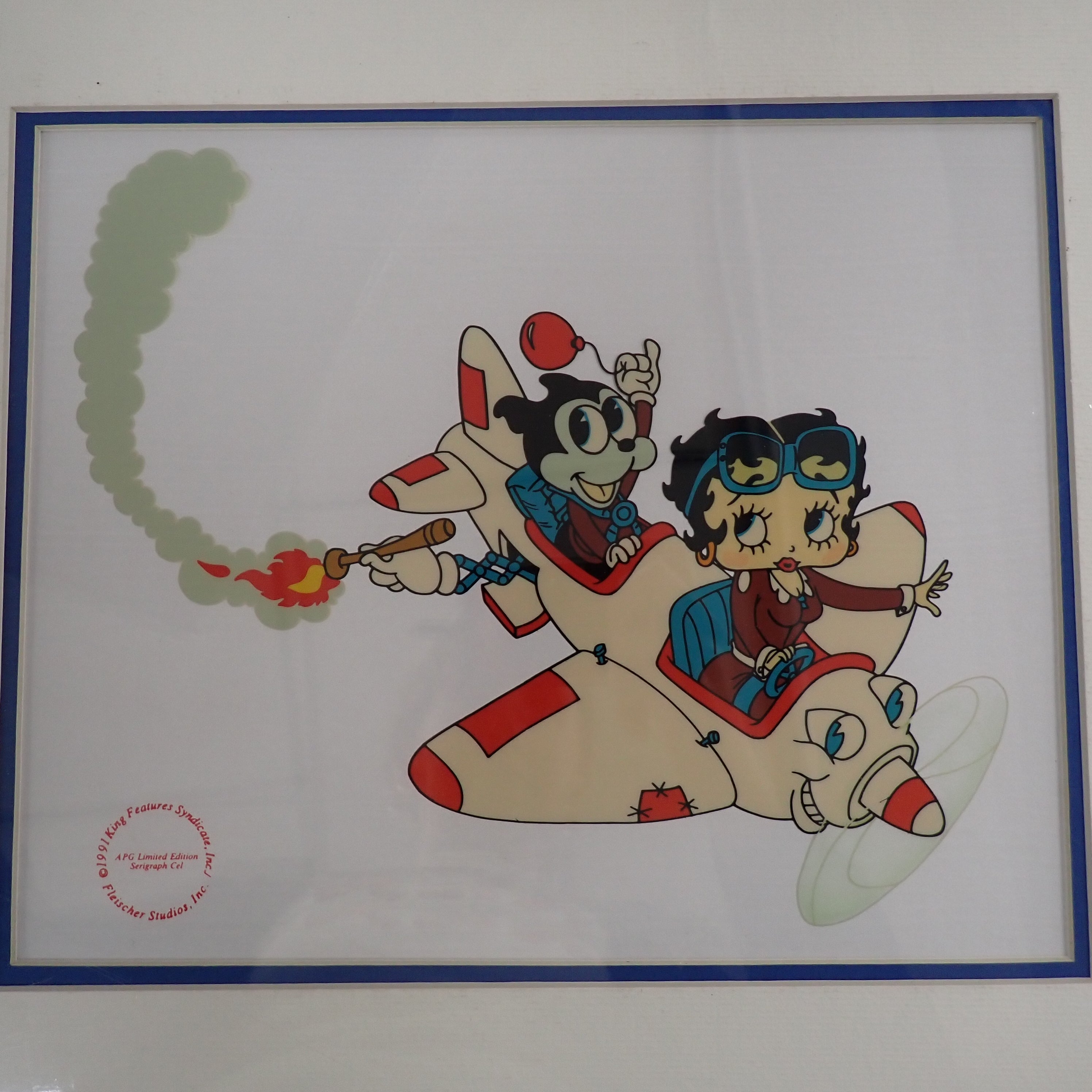 Betty Boop King Features Syndicate Plan Krazy Seri Cel