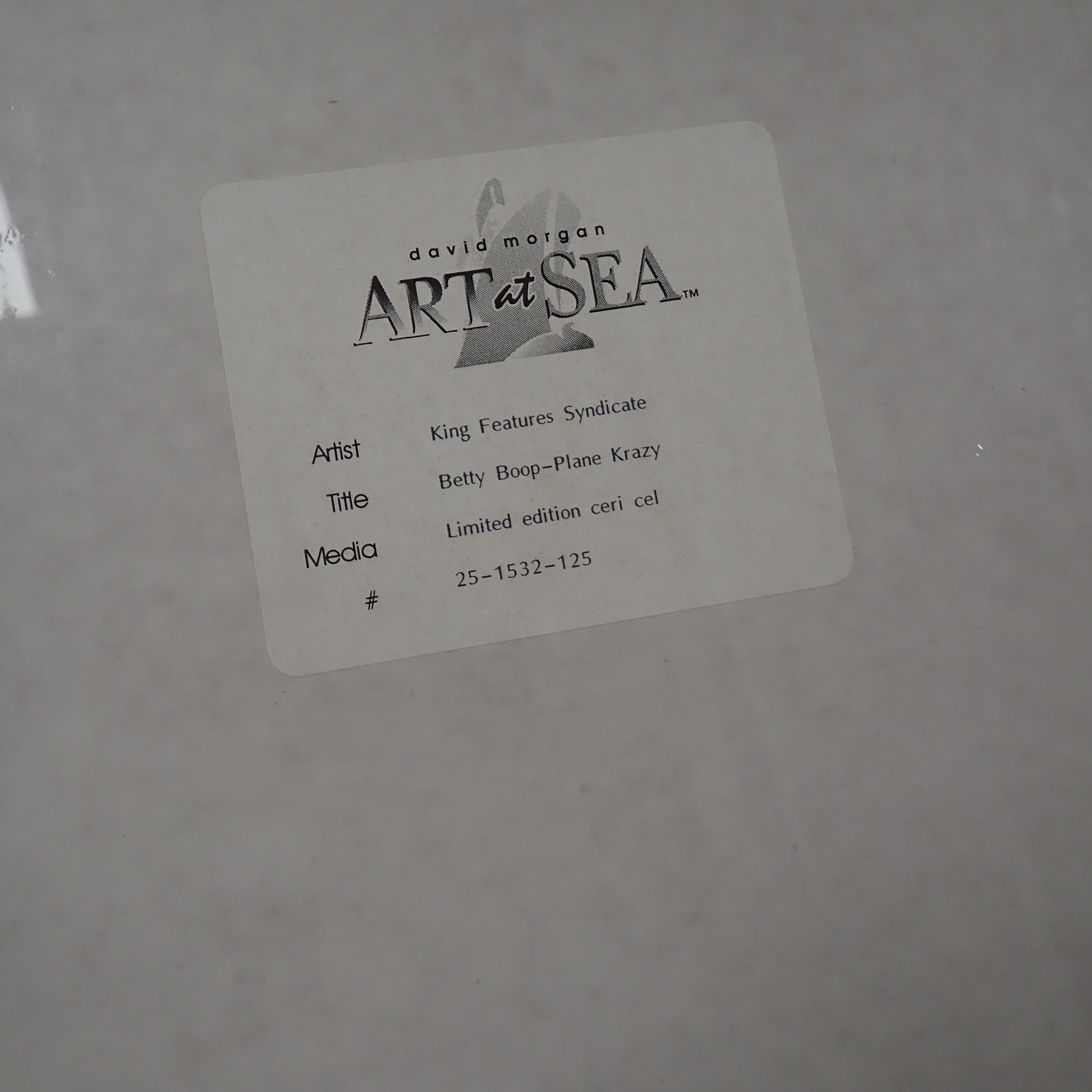 Betty Boop King Features Syndicate Plan Krazy Seri Cel