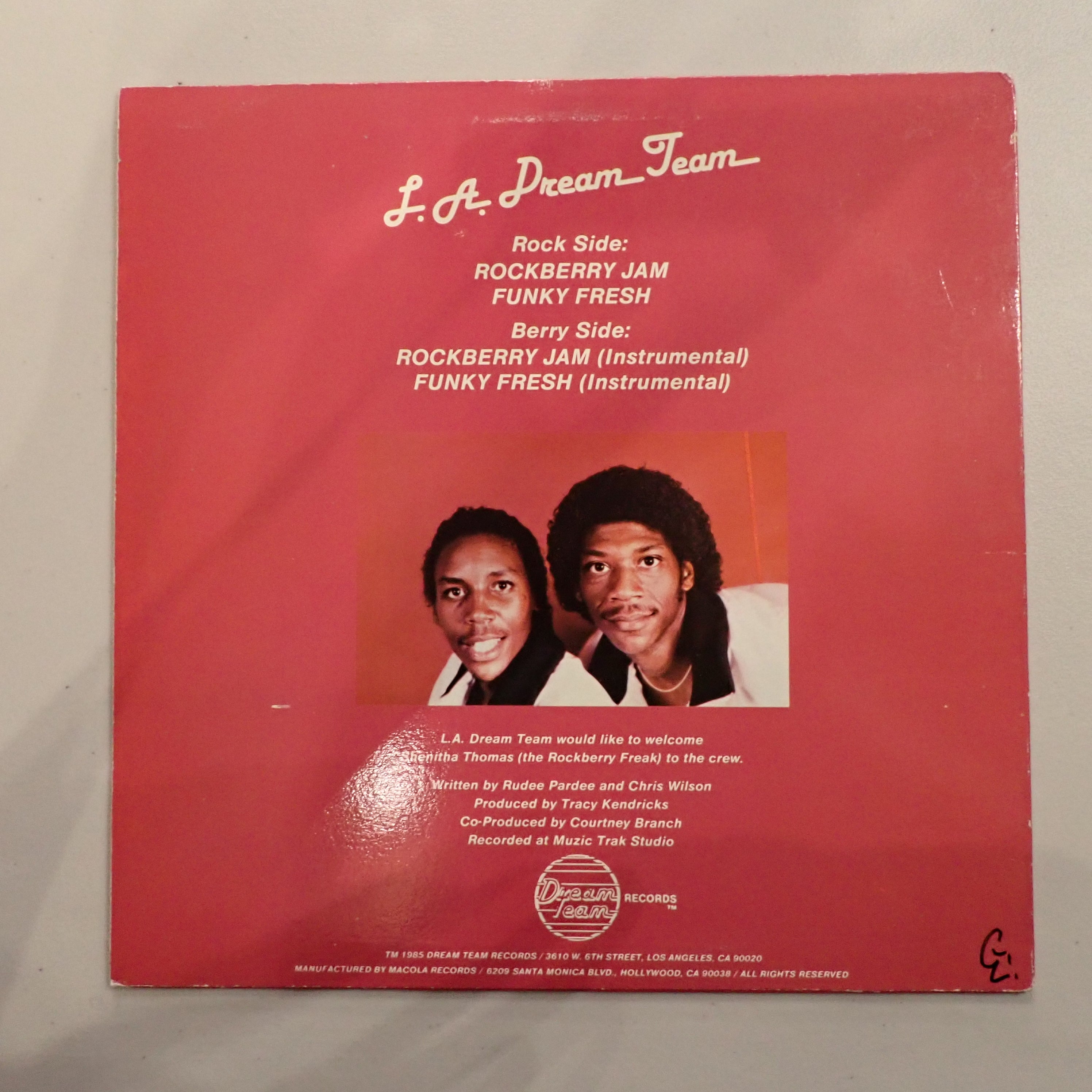 L.A. Dream Team - Rockberry Jam With Funky Fresh