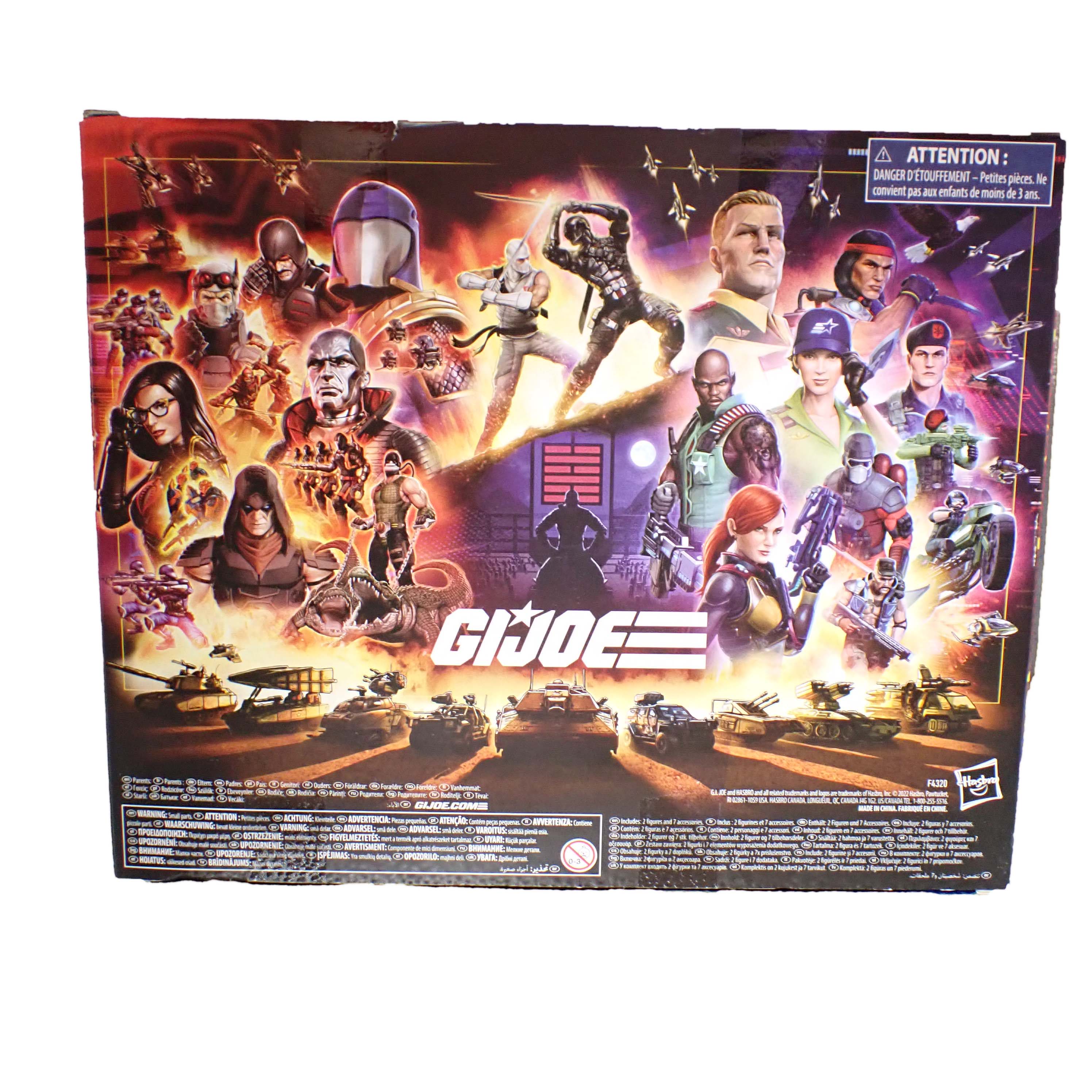 Croc Master & Fiona - G.I.Joe Classified [Pre-Owned]