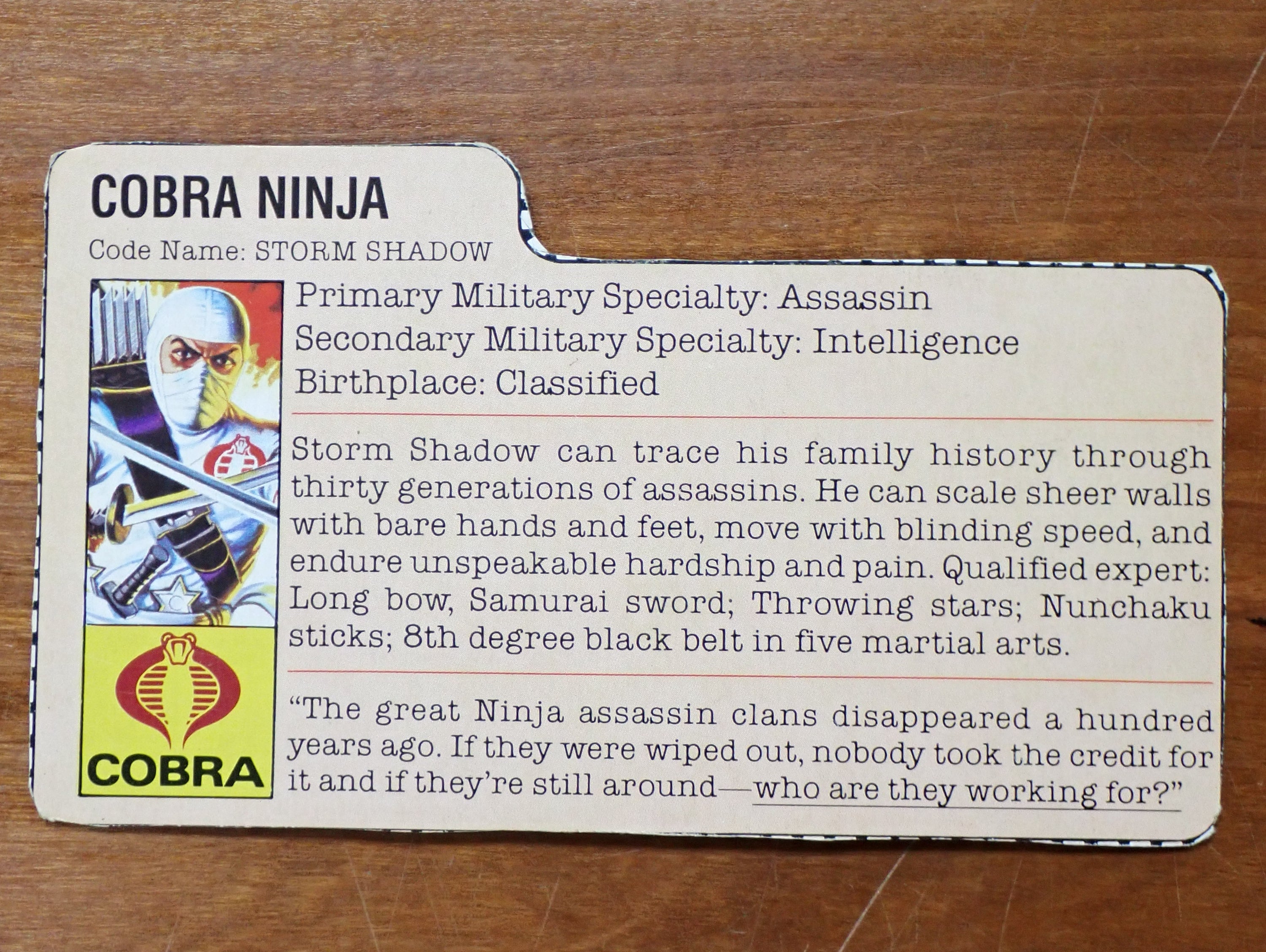 Storm Shadow v1 1984