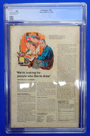 Avengers #70 (1969) - CGC 4.0 - Origin of the Squadron Sinister