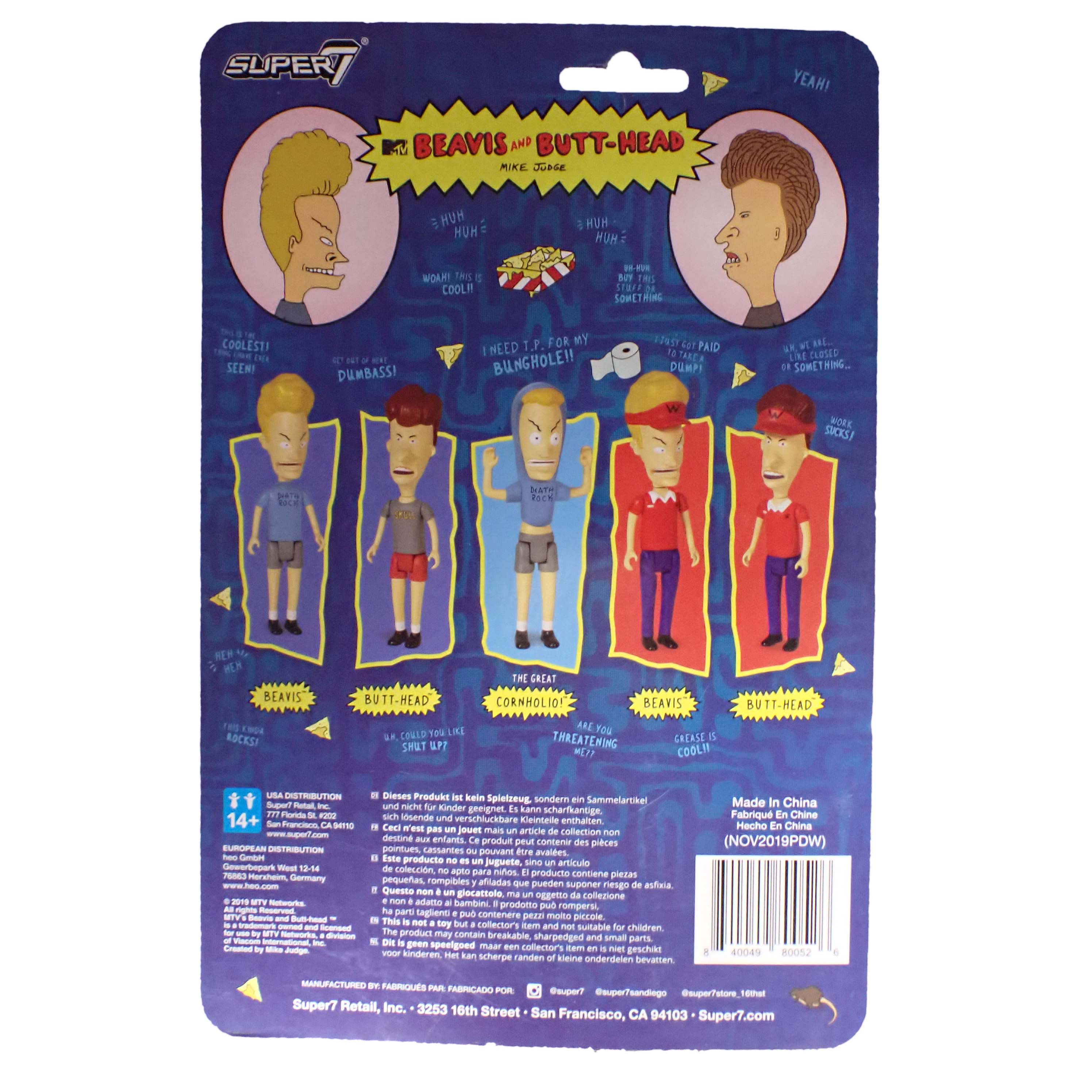 Beavis and Butthead Burger World Set - ReAction Figures [Pre-Owned]