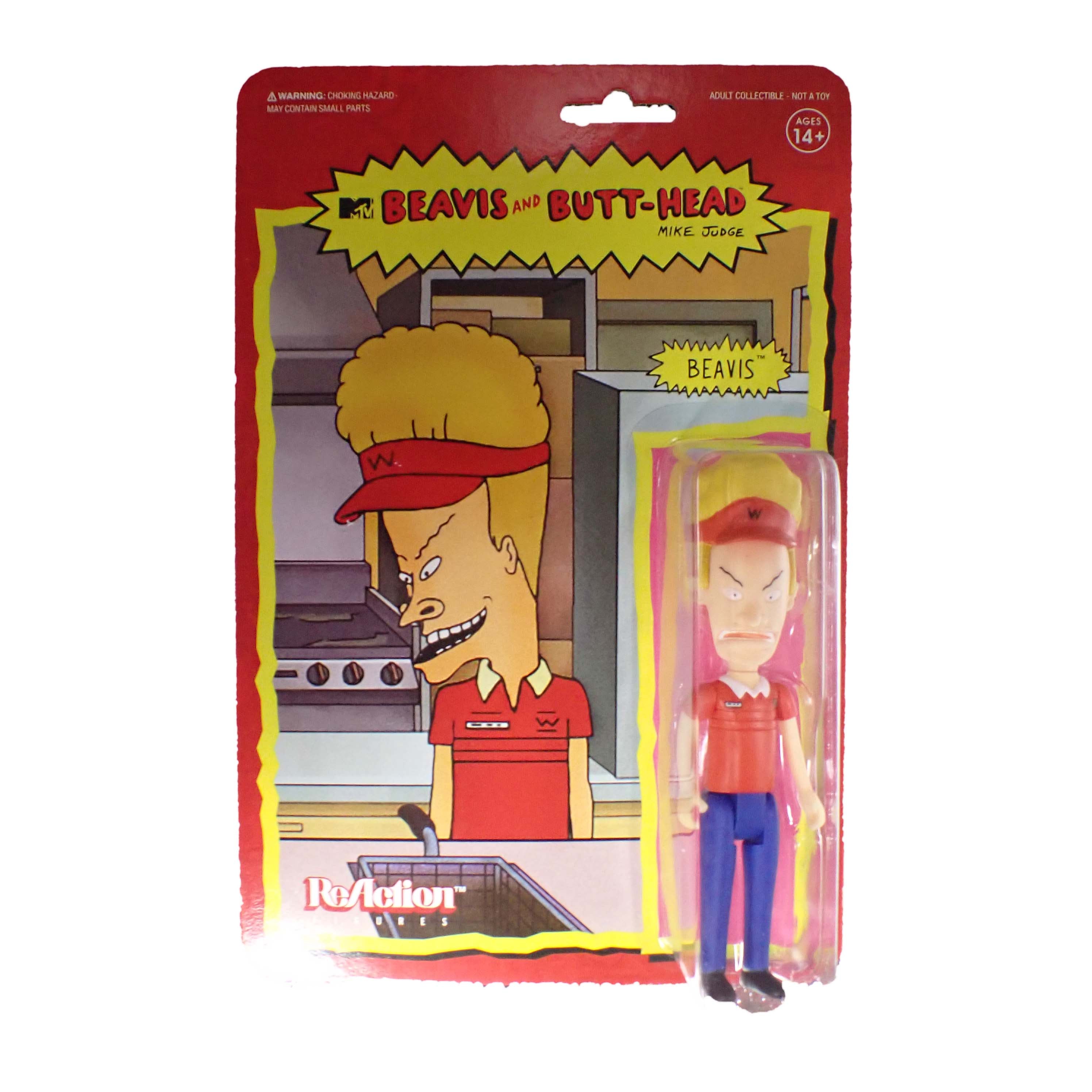 Beavis and Butthead Burger World Set - ReAction Figures [Pre-Owned]