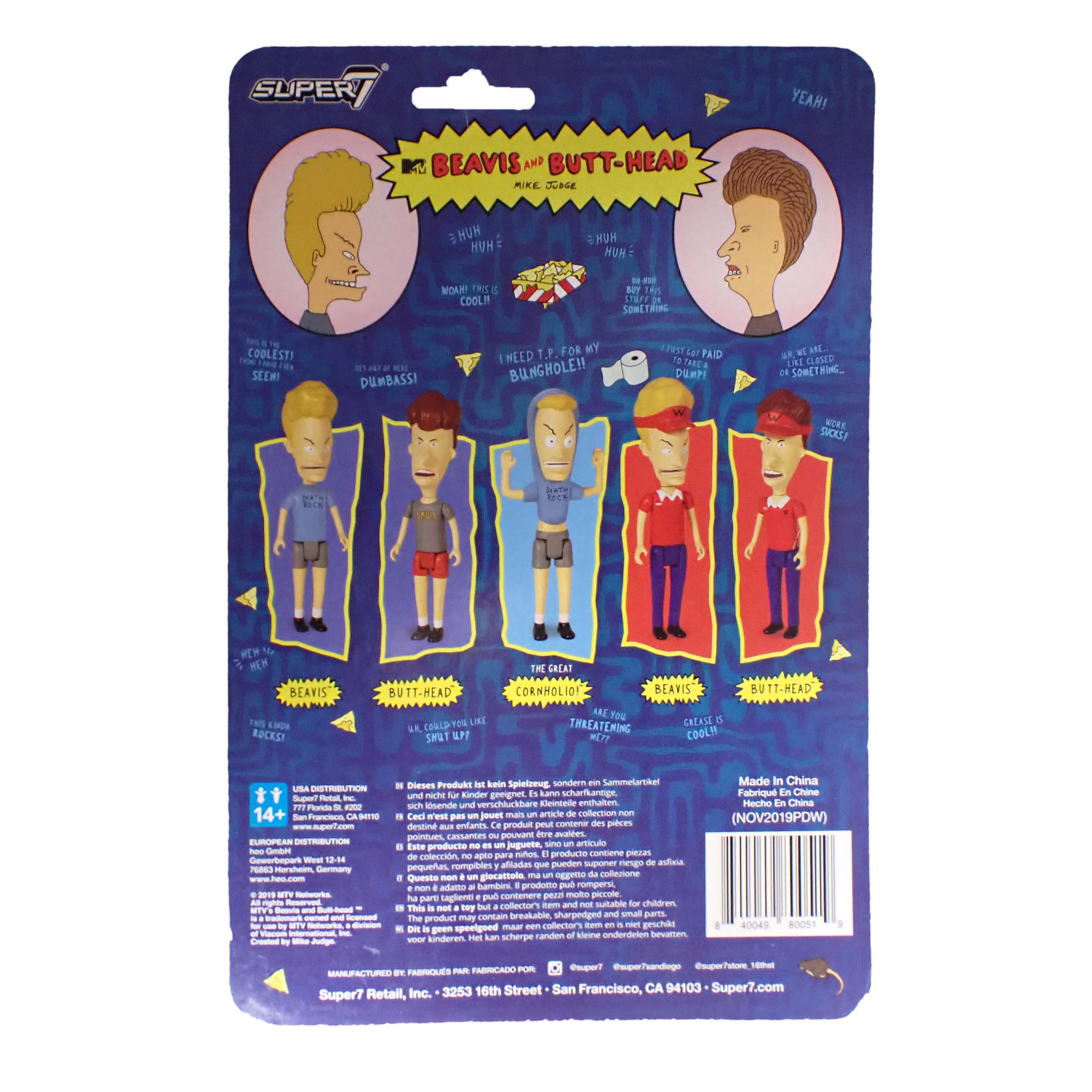 Beavis and Butthead Burger World Set - ReAction Figures [Pre-Owned]